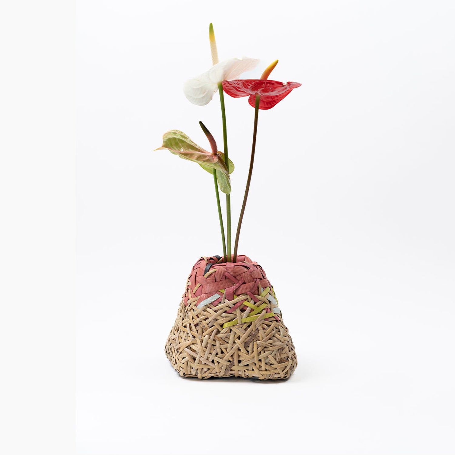 [SPACE AVAILABLE] WOVEN ECOLOGY VASE _ MULTI