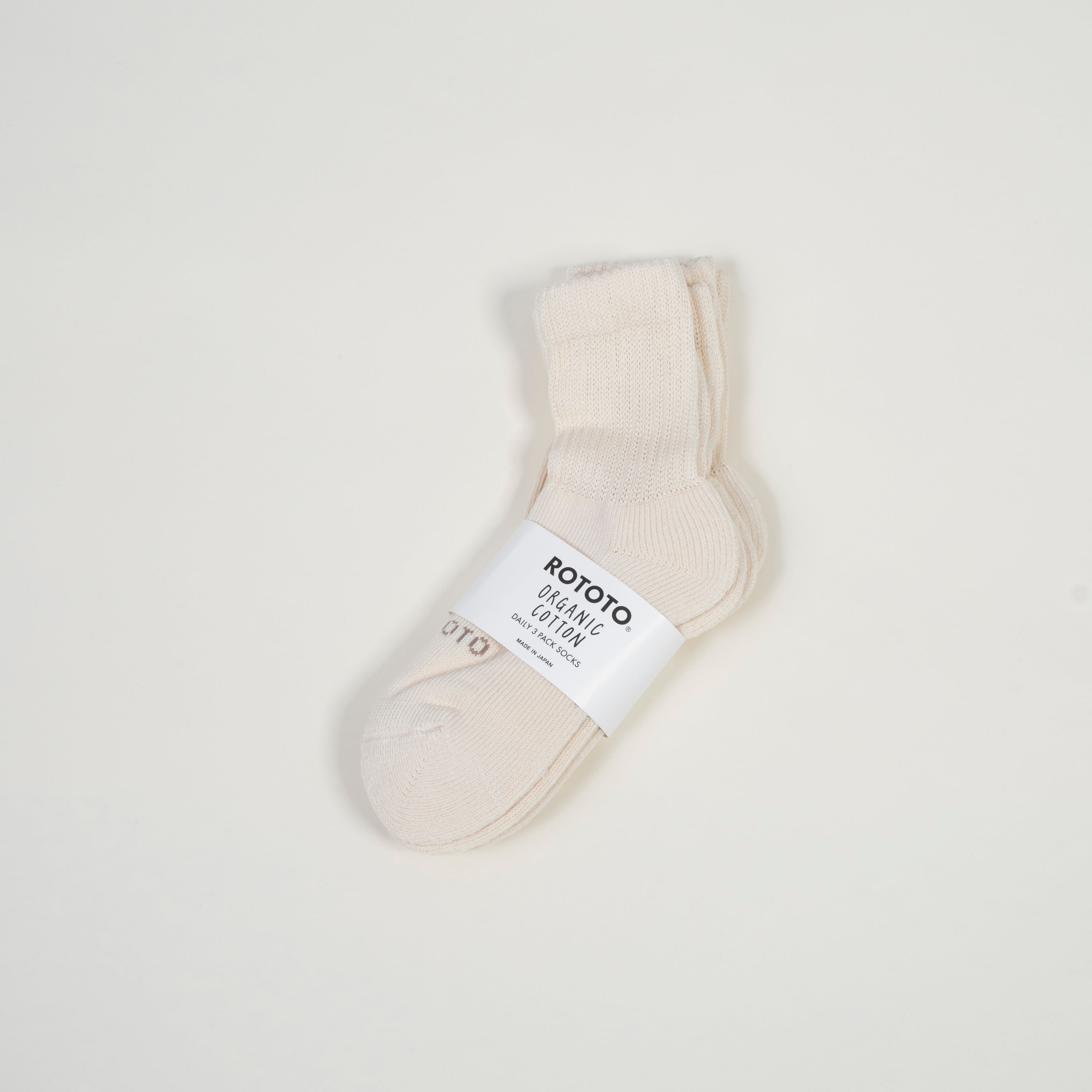 [ROTOTO] R1522 ORGANIC DAILY 3 _ IVORY