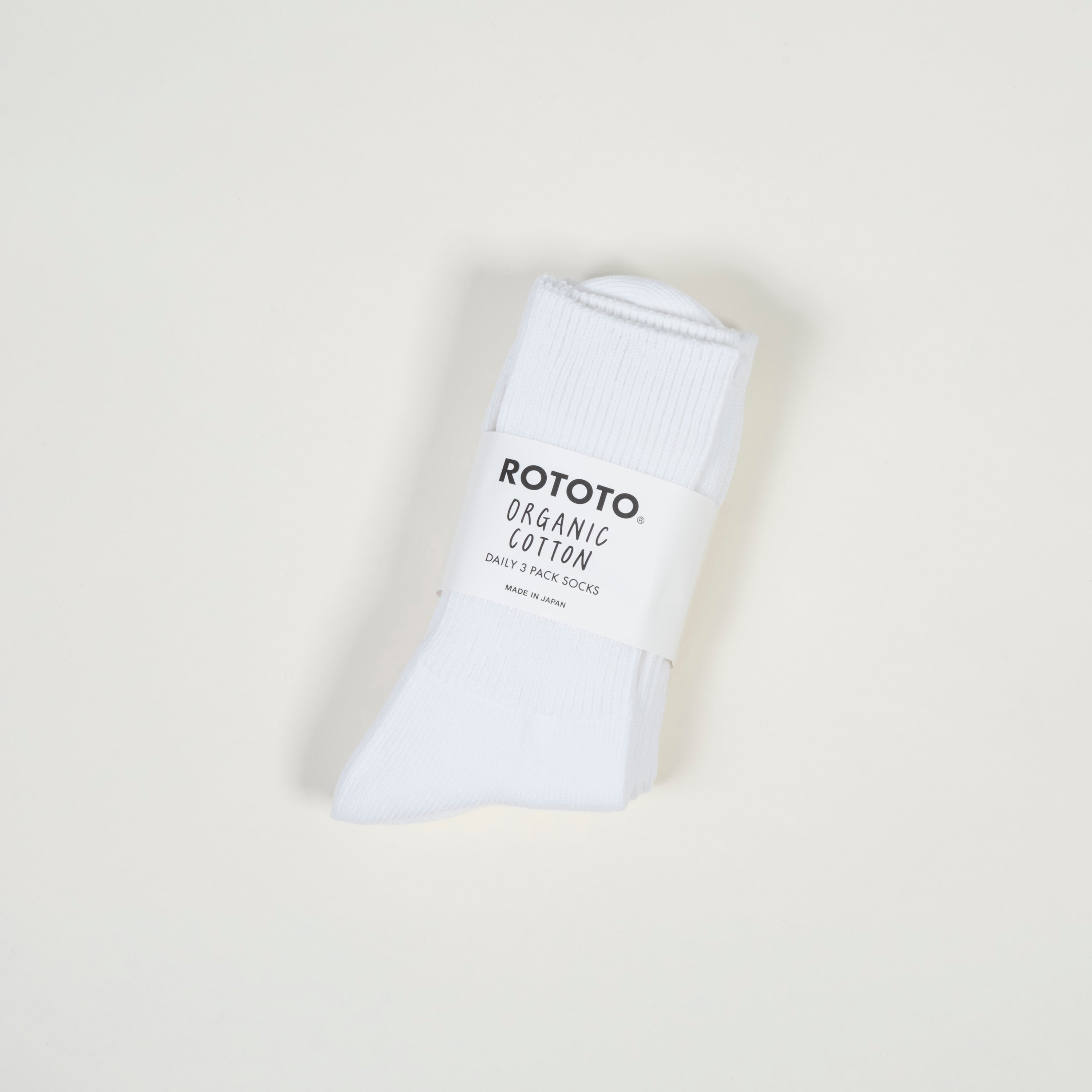 [ROTOTO] R1427 ORGANIC DAILY 3 _ WHITE