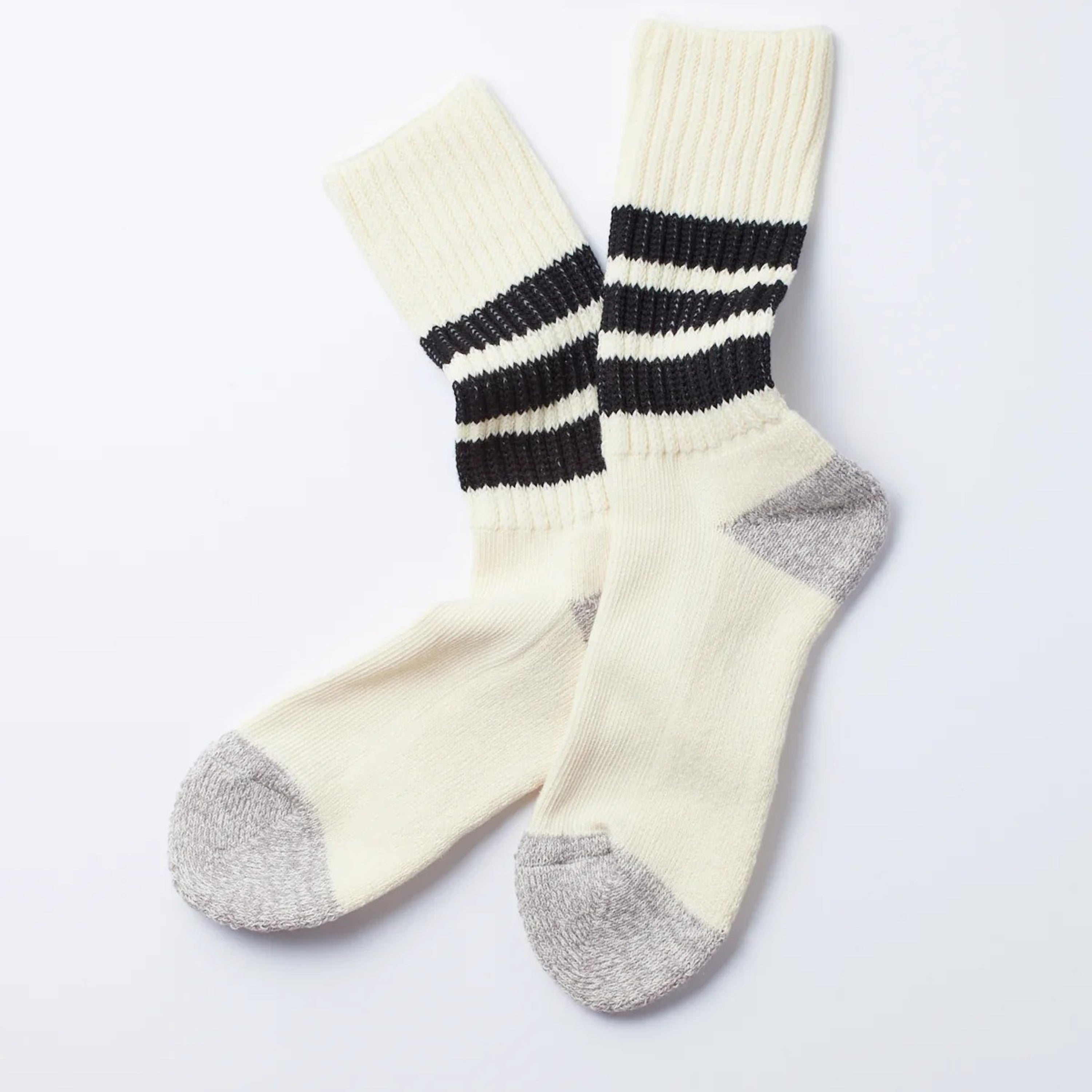 [ROTOTO] R1255 COARSE RIBBED _ BLACK