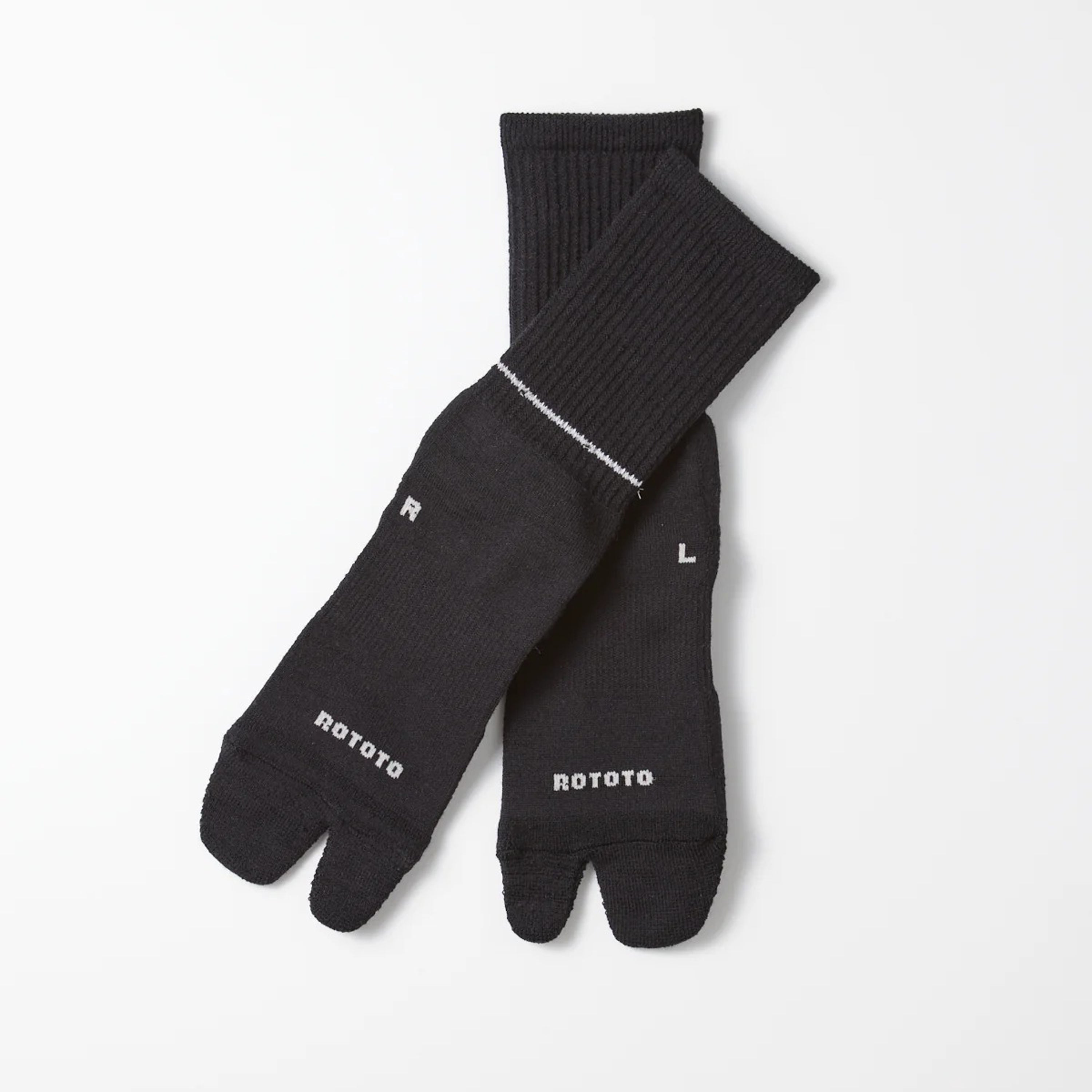 [ROTOTO] R1556 ALLROUNDER MERINO _ BLACK