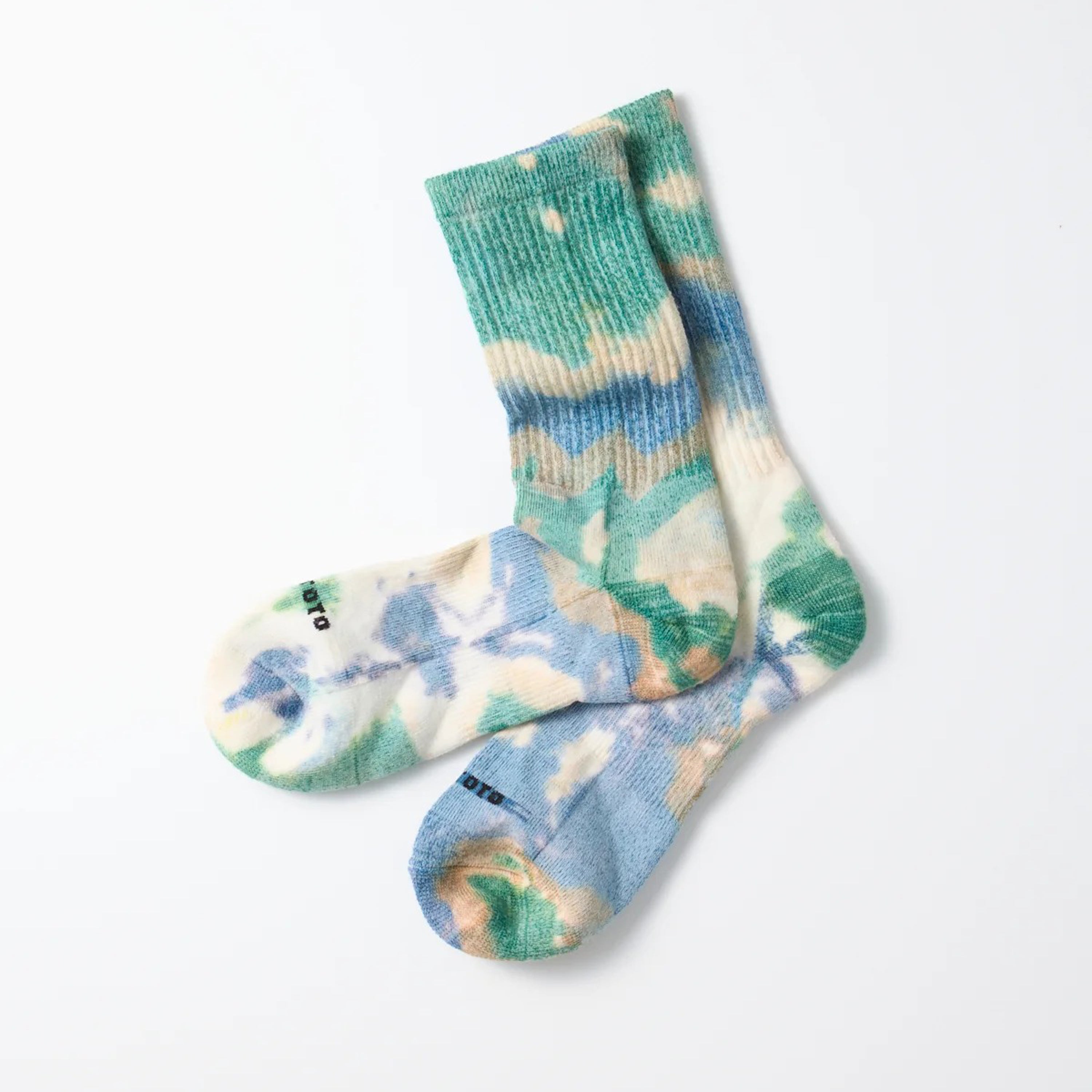 [ROTOTO] R1564 ALLROUNDER MERINO _ GREEN/BLUE