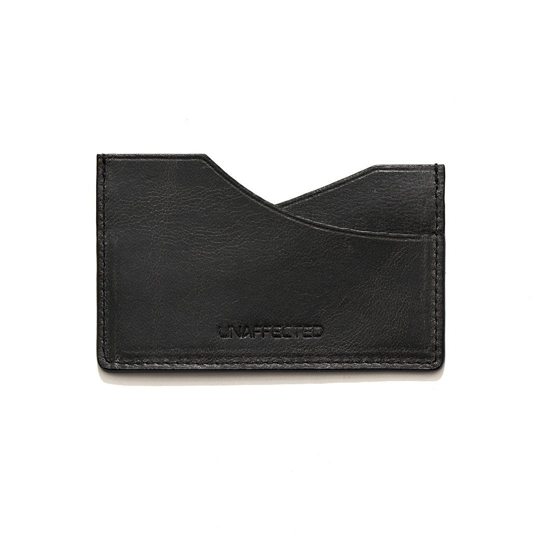 [UNAFFECTED] WAVY CARD HOLDER _ BLACK