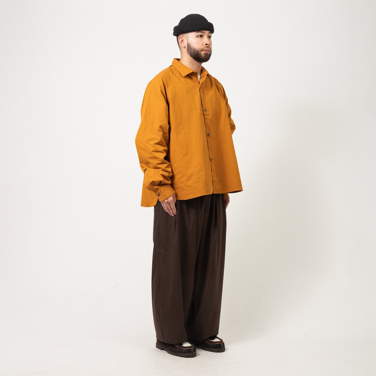 [SILLAGE] CIRCULAR PANTS _ BROWN