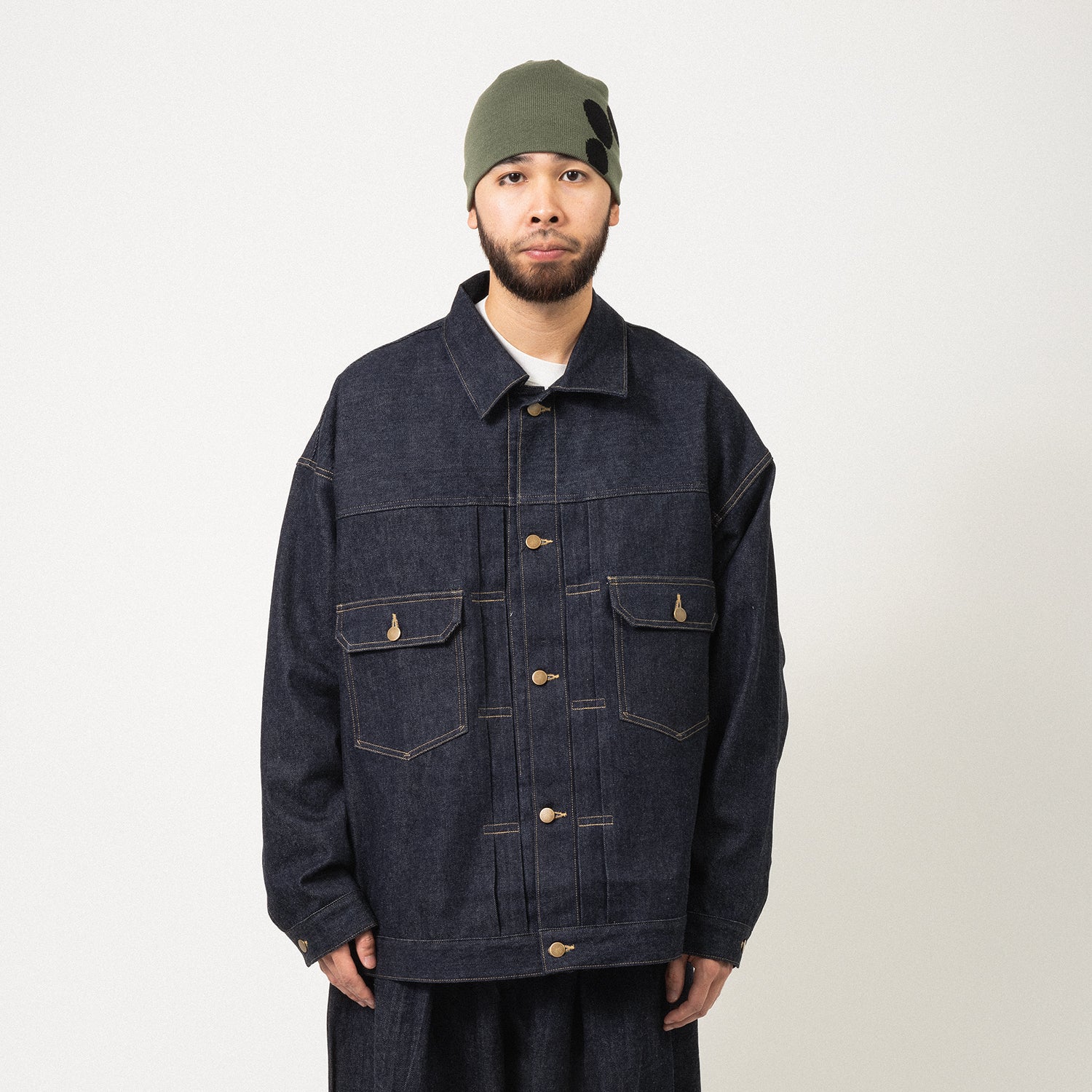 [SILLAGE] ORGANIC DENIM JACKET _ ONE WASH