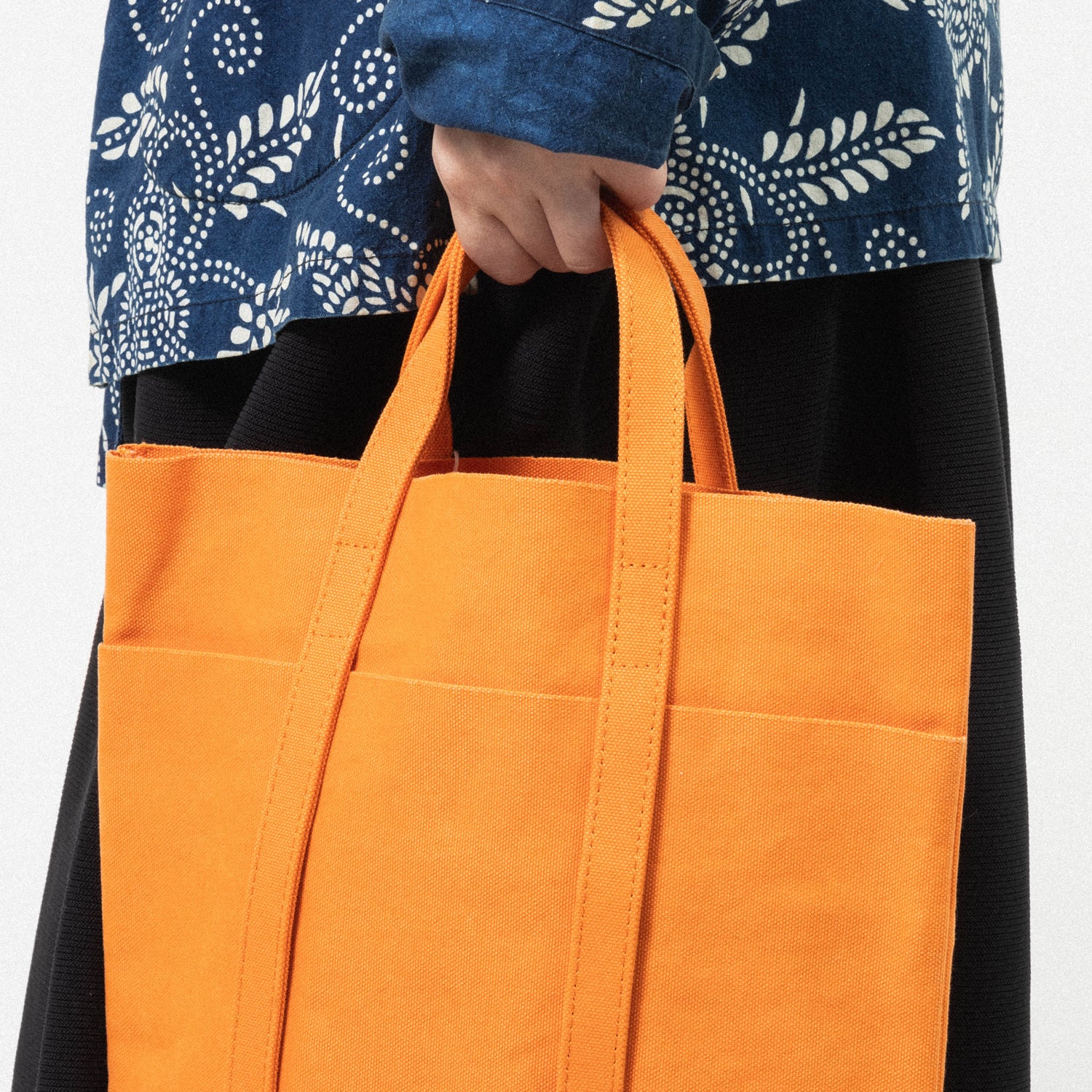 [AMIACALVA] CANVAS TOTE (TS) _ ORANGE