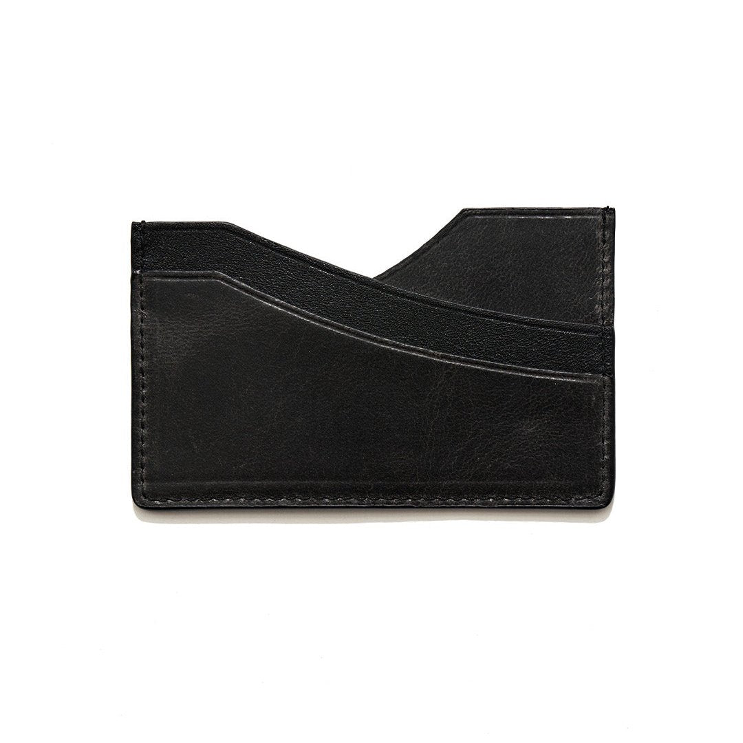 [UNAFFECTED] WAVY CARD HOLDER _ BLACK