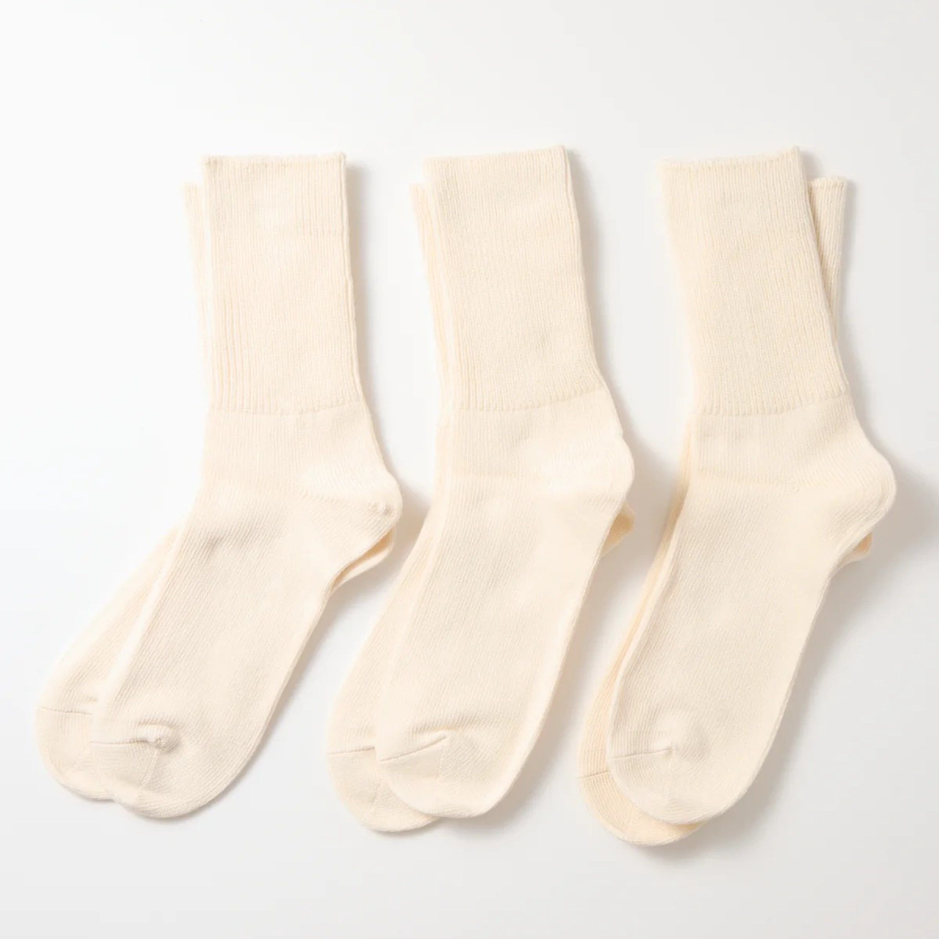 [ROTOTO] R1427 ORGANIC DAILY 3 _ ECRU