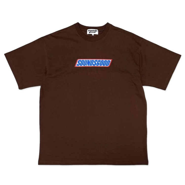 [SOUNDSGOOD] SOUNDS GOOD TEE _ BROWN