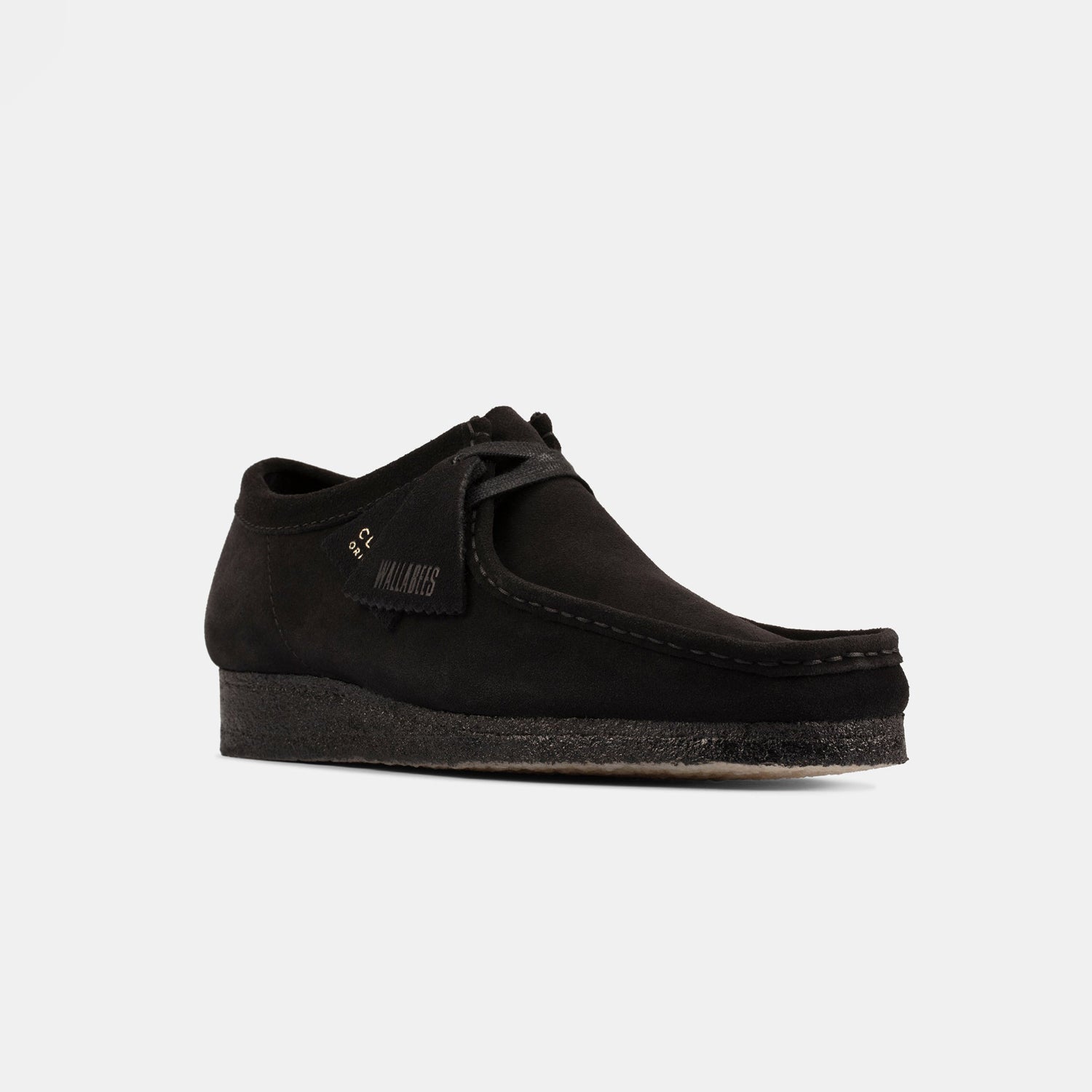 [CLARKS ORIGINALS] WALLABEE _ BLACK SUEDE