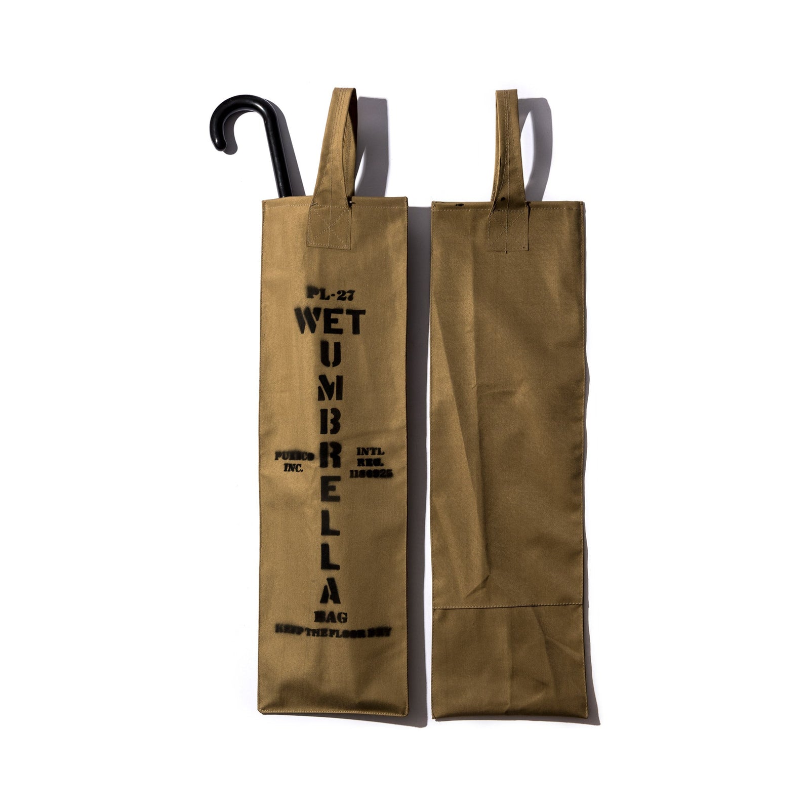 [PUEBCO] RUBBERISED FABRIC UMBRELLA BAG