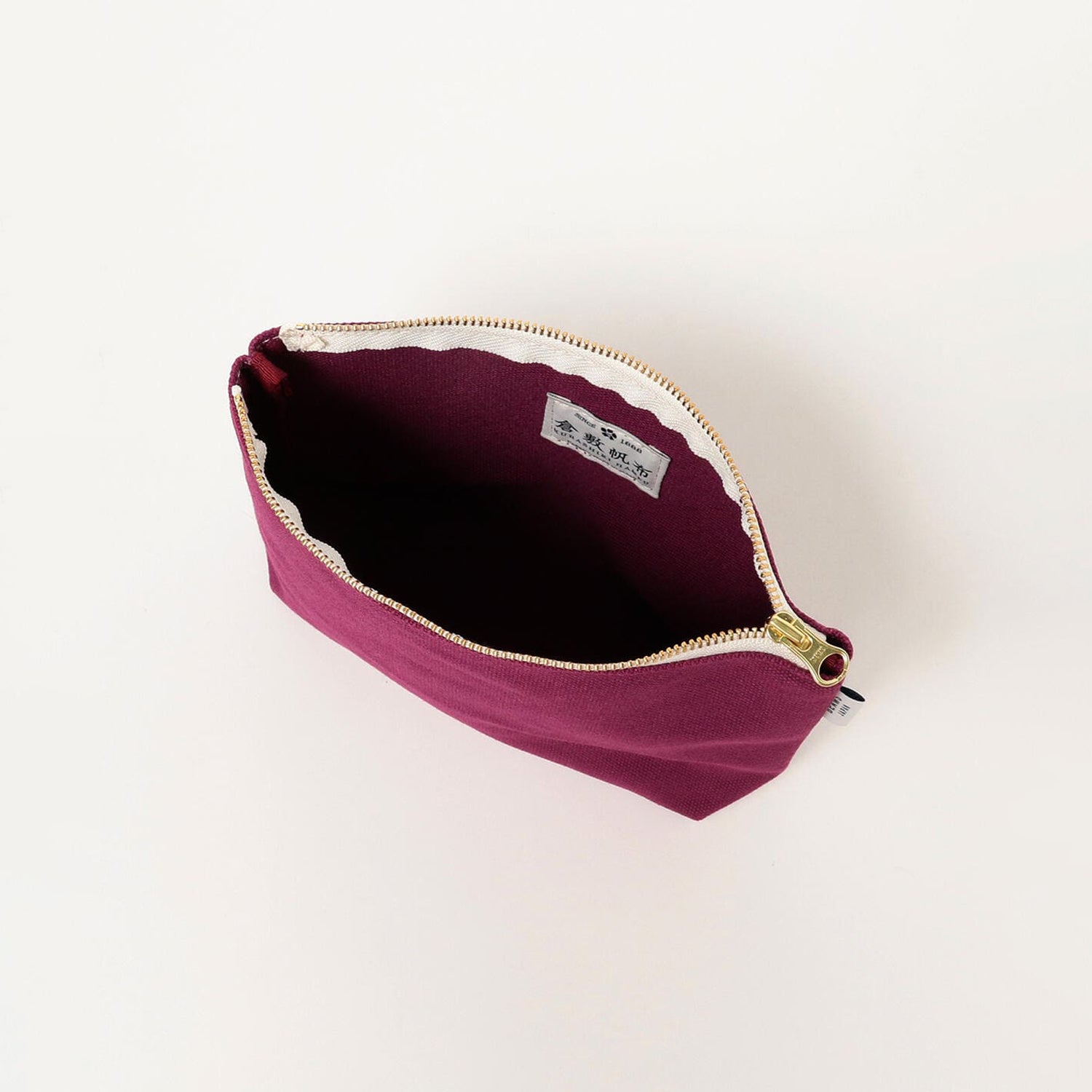 [BEAMS JAPAN x KURASHIKI HANPU] POUCH _ PURPLE