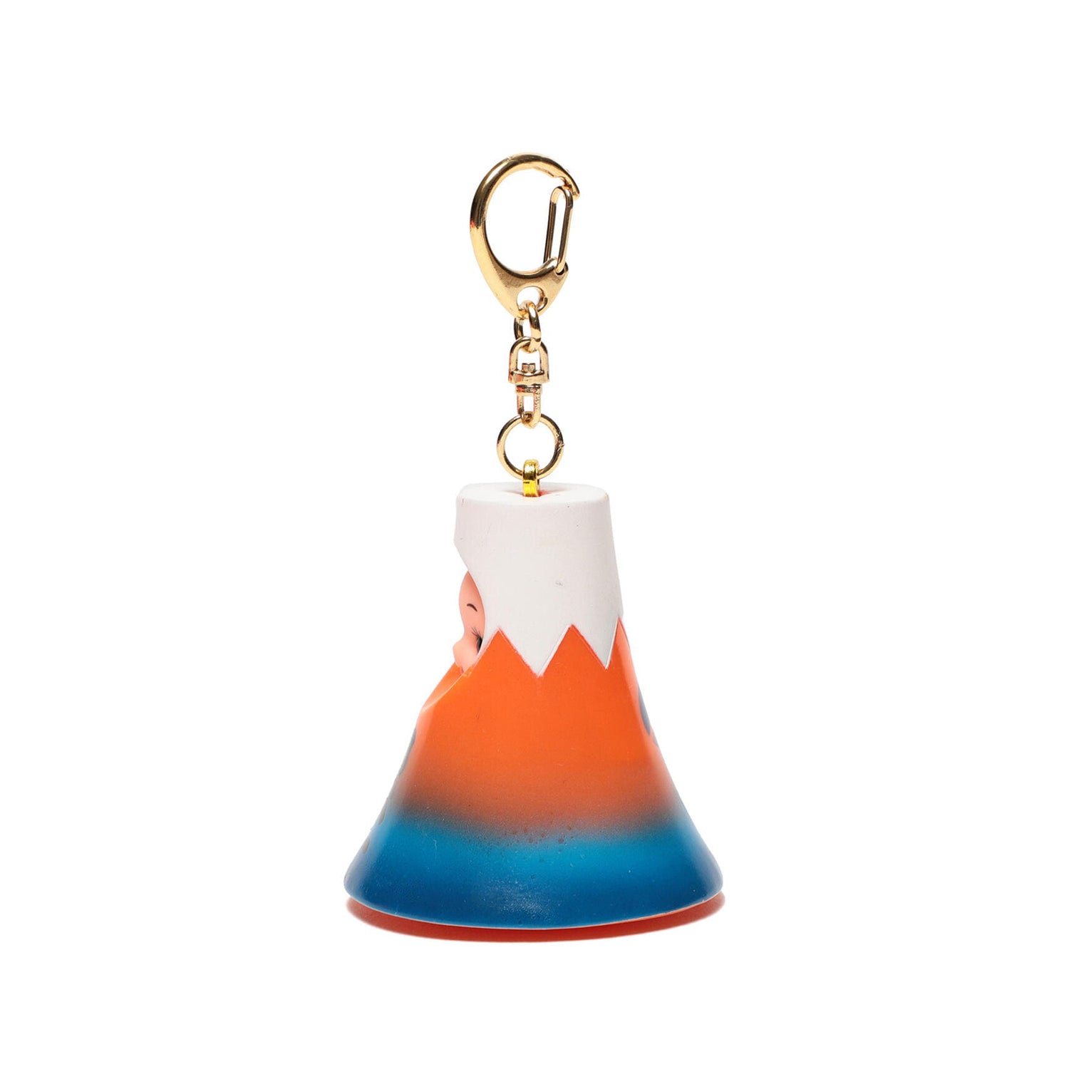 [BEAMS JAPAN] ORANGE KEWPIE DOLL KEY CHAIN _ MT.FUJI