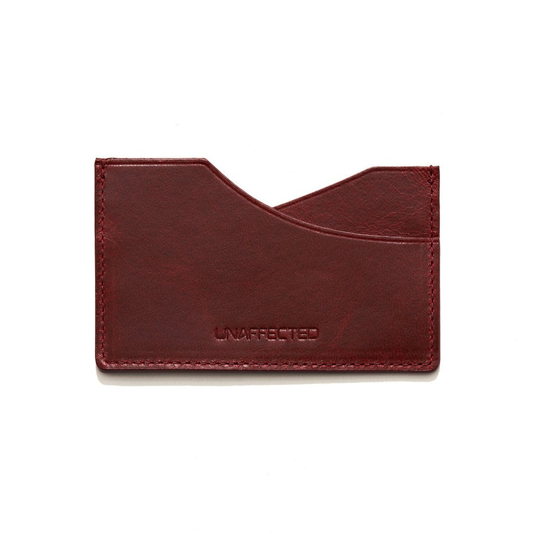 [UNAFFECTED] WAVY CARD HOLDER _ CRACKED RED