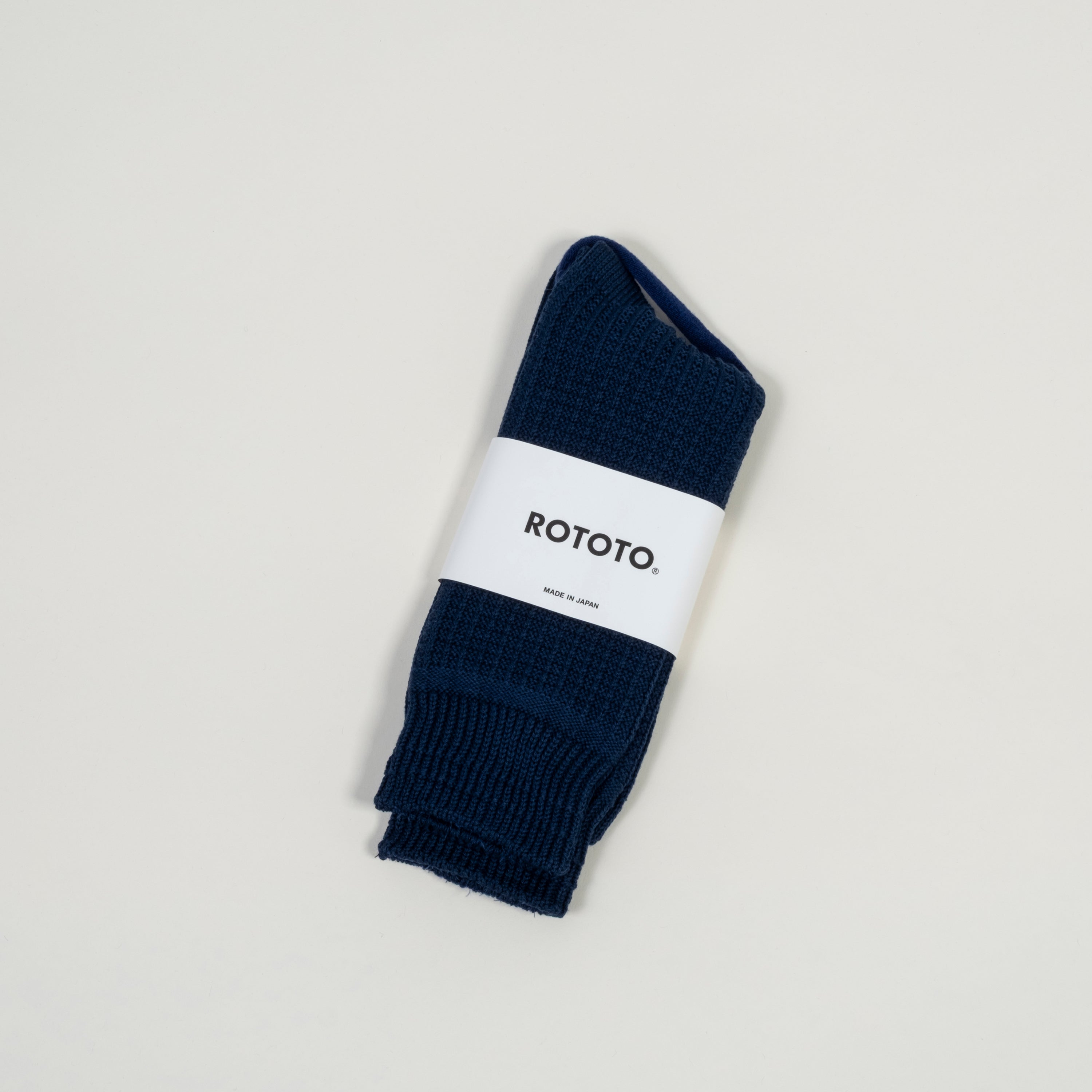[ROTOTO] R1110 COTTON WAFFLE _ DULL BLUE