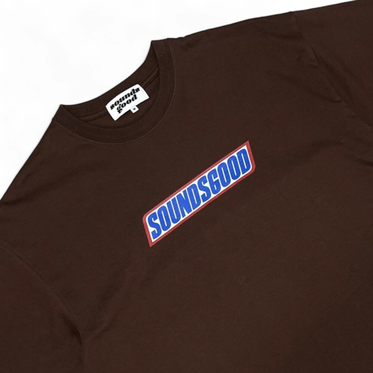 [SOUNDSGOOD] SOUNDS GOOD TEE _ BROWN