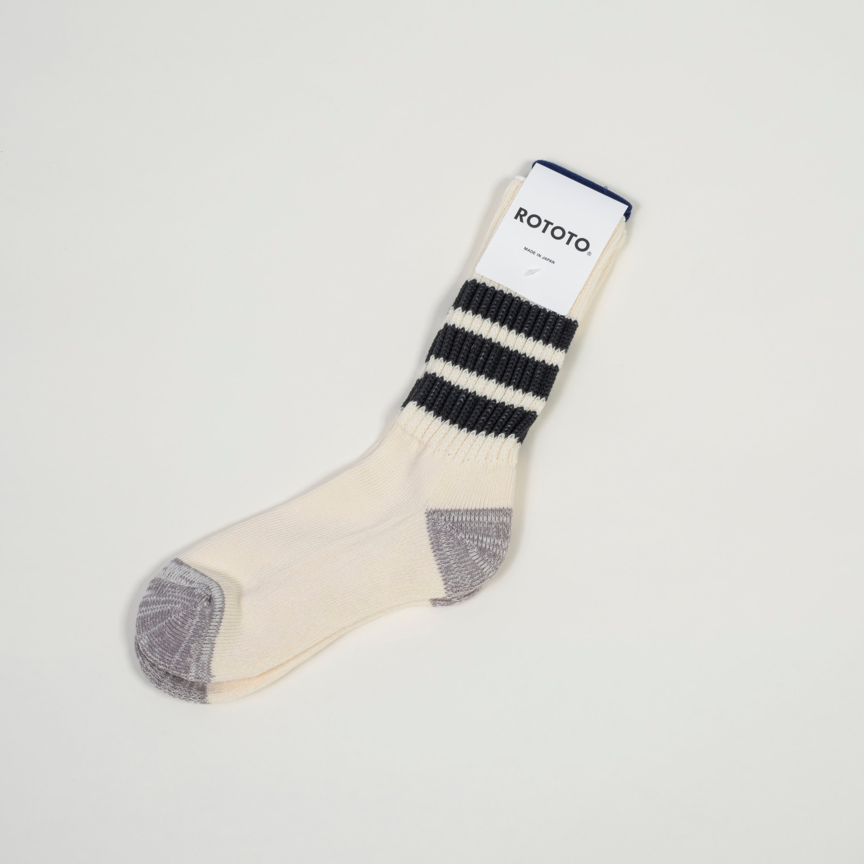 [ROTOTO] R1255 COARSE RIBBED _ D.GREEN