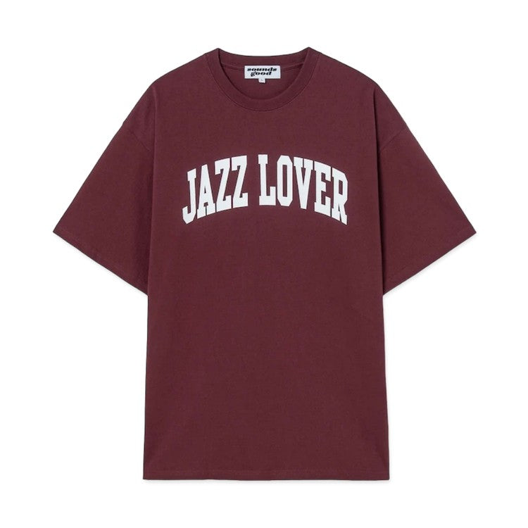 [SOUNDSGOOD] JAZZ LOVER TEE _ BURGUNDY