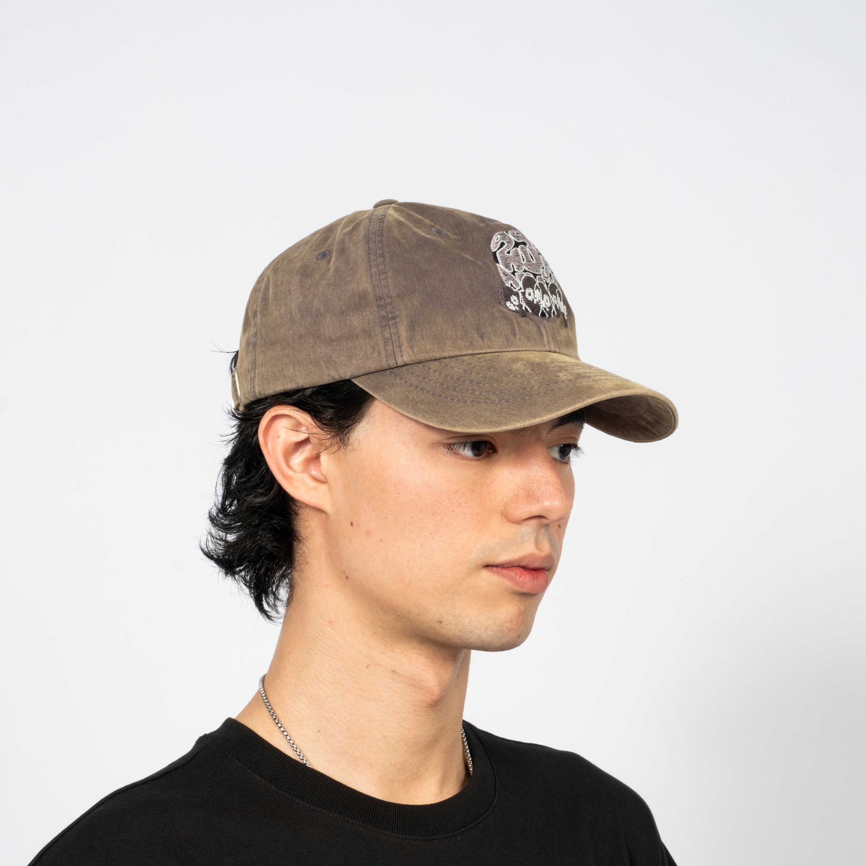 [999HUMANITY] HC SKULL CAP _ FADED BROWN