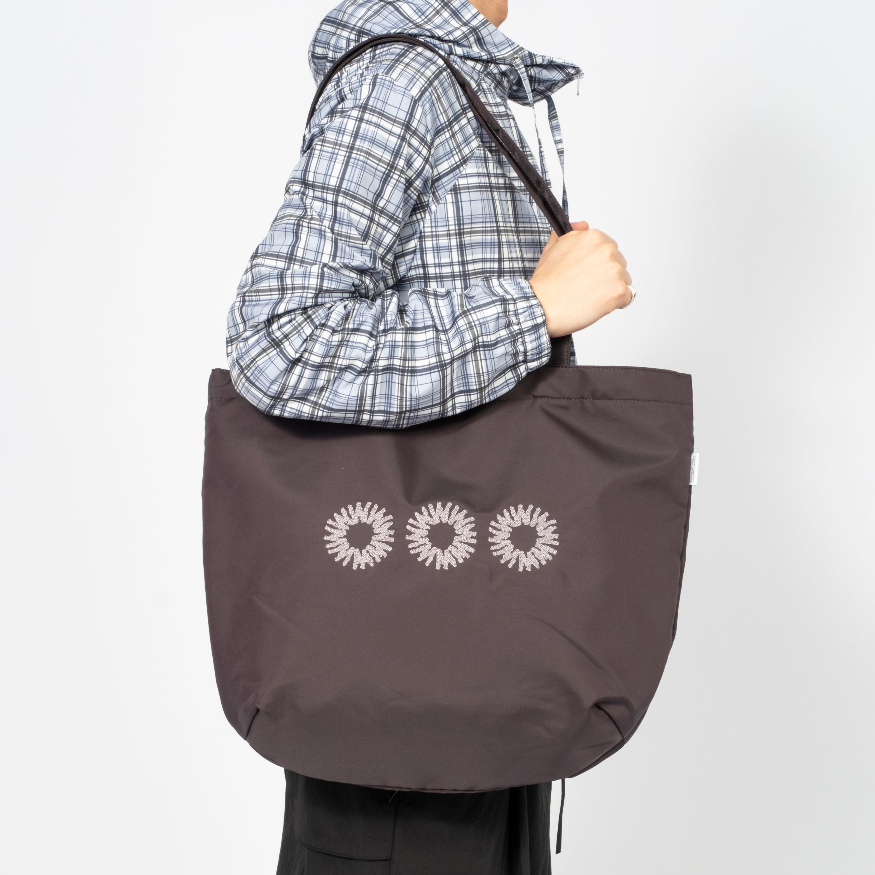 [999HUMANITY] EASY TOTE BAG _ PURPLE GREY