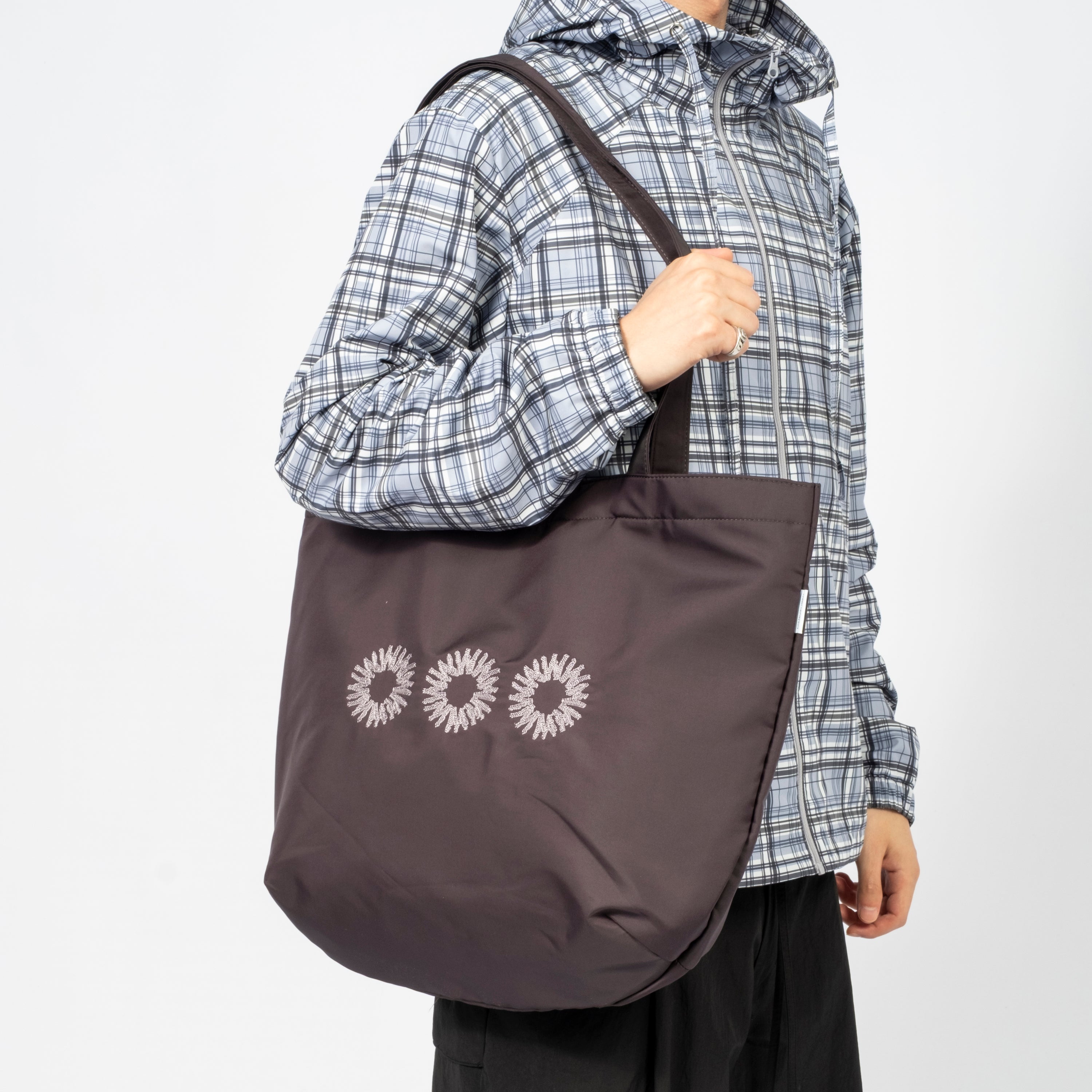 [999HUMANITY] EASY TOTE BAG _ PURPLE GREY