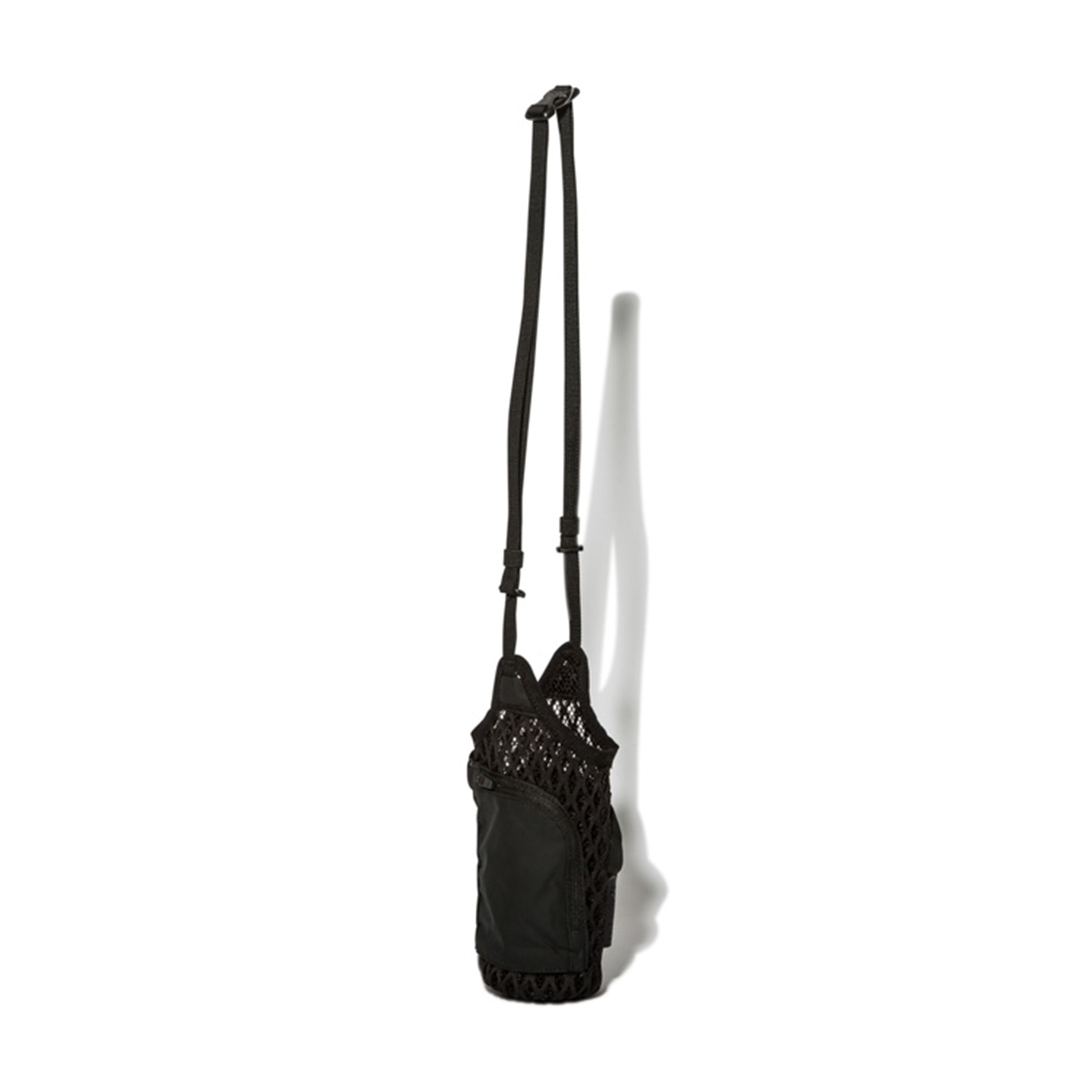 [SNOW PEAK] DOUBLE FACE MESH BOTTLE CARRIERONE _ BLACK