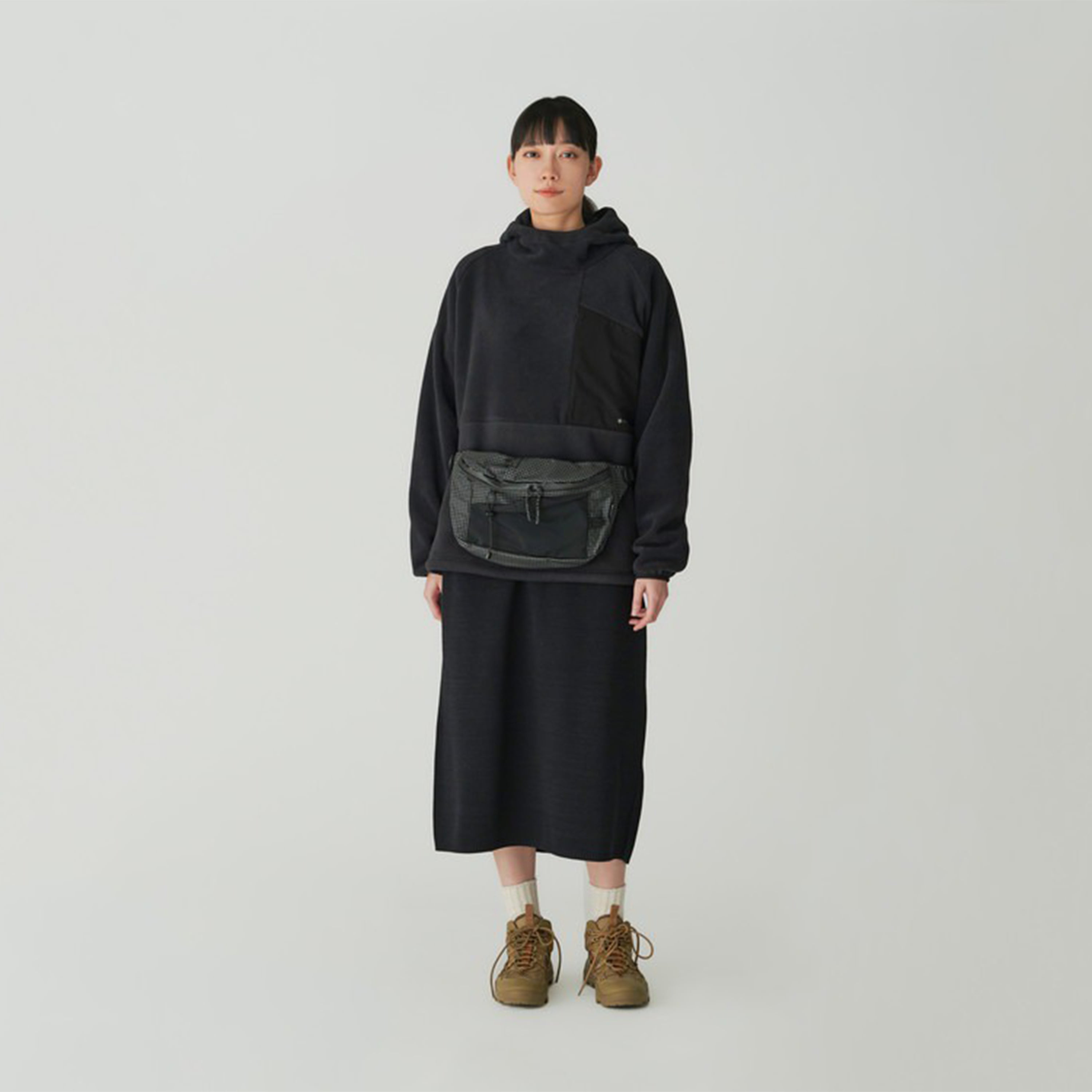 [SNOW PEAK] TRANSIT WAIST BAG_ ONE BLACK