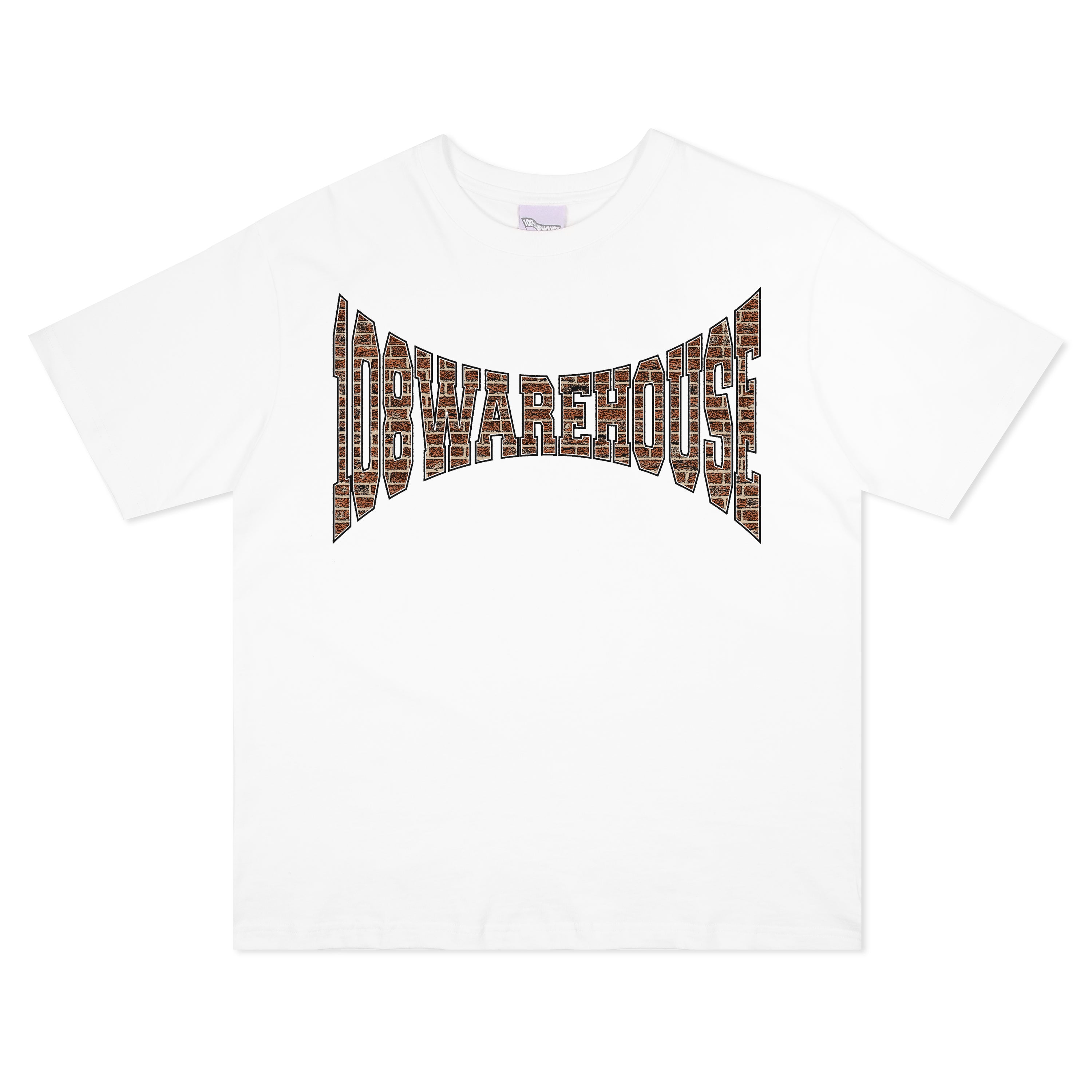 [108WAREHOUSE] BRICK T-SHIRT _ WHITE