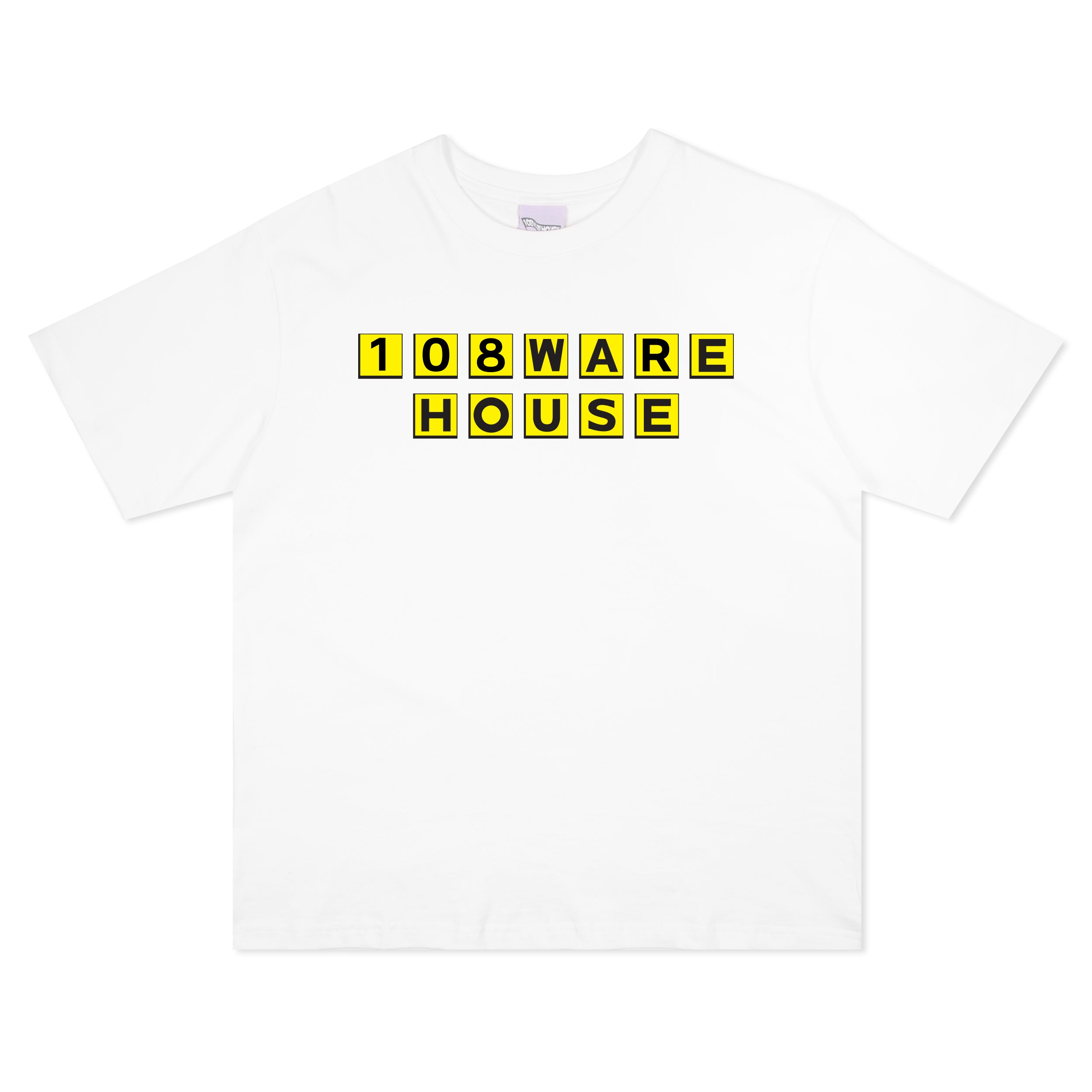 [108WAREHOUSE] HOUSE T-SHIRT _ WHITE