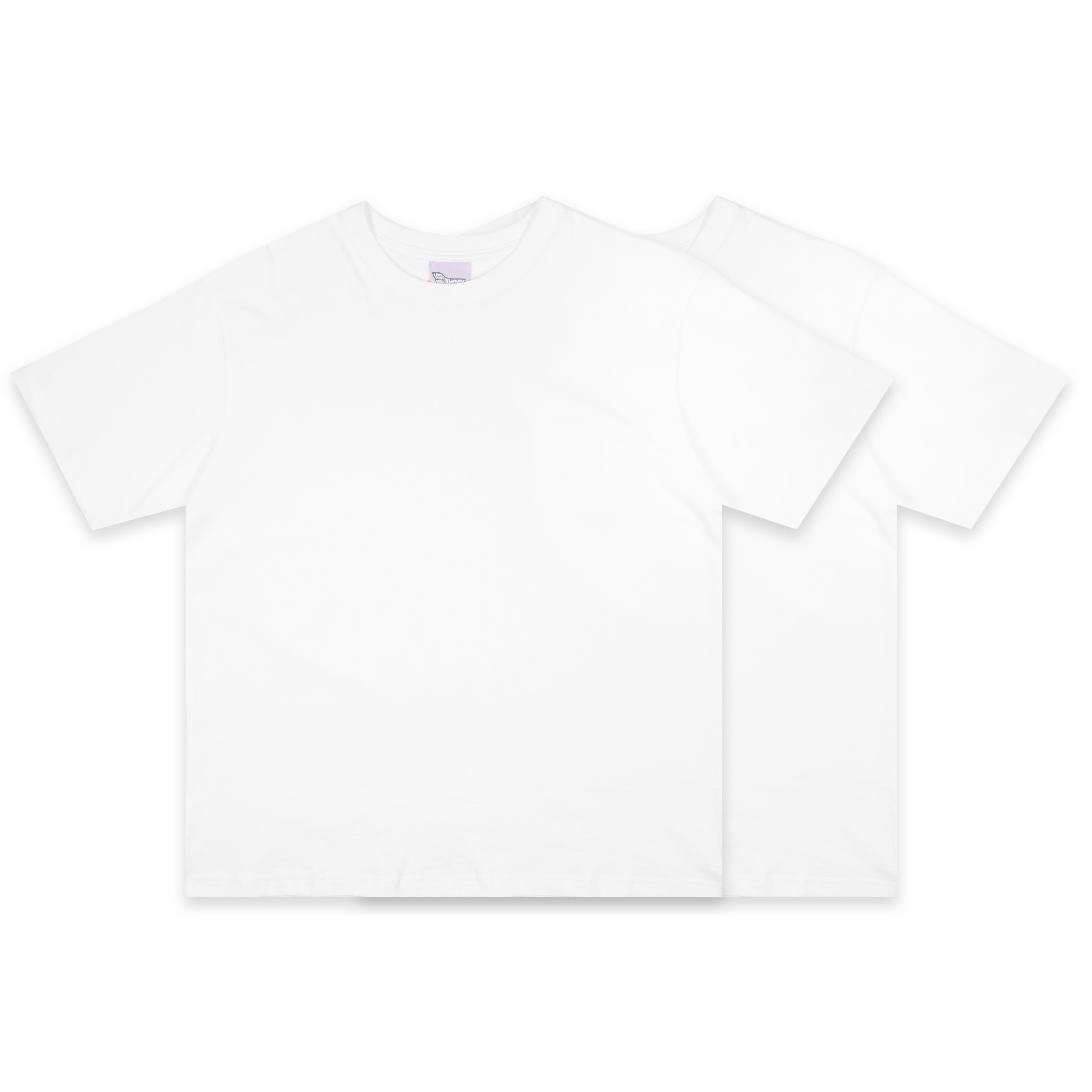 [108WAREHOUSE] 2-PACK BLANK T-SHIRT _ WHITE