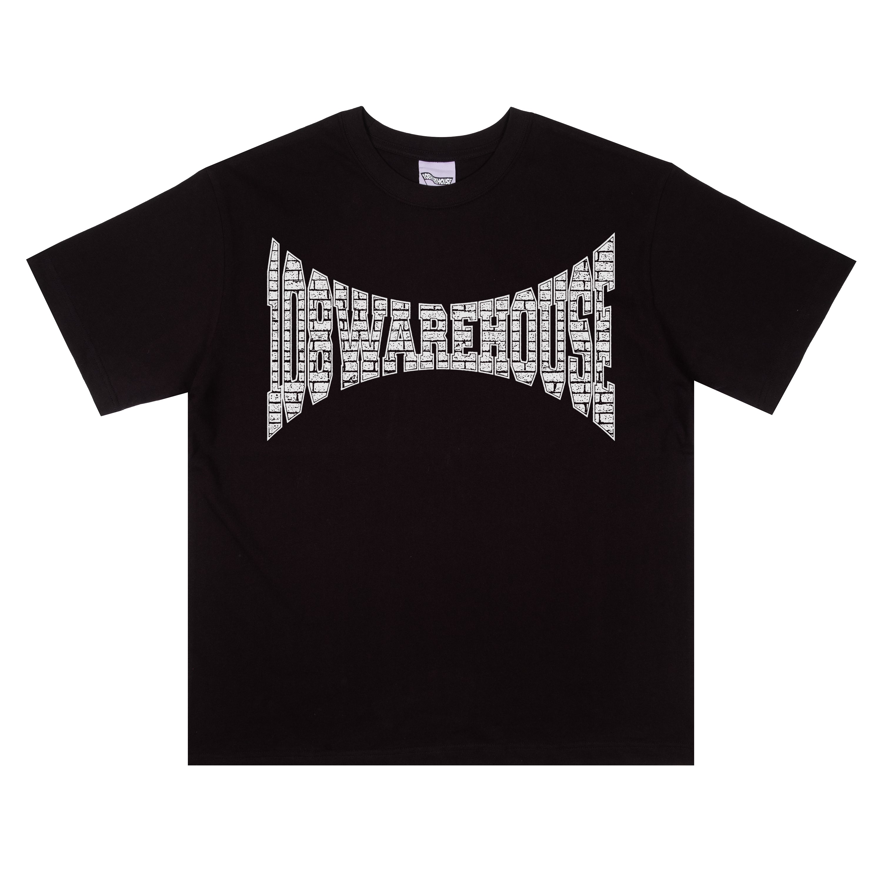 [108WAREHOUSE] BRICK T-SHIRT _ BLACK