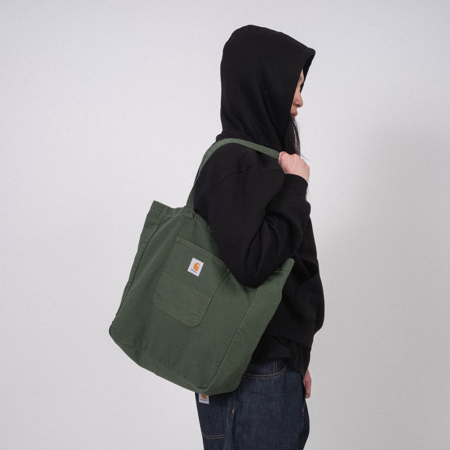 [CARHARTT] BAYFIELD TOTE _ TARRAGON RINSED