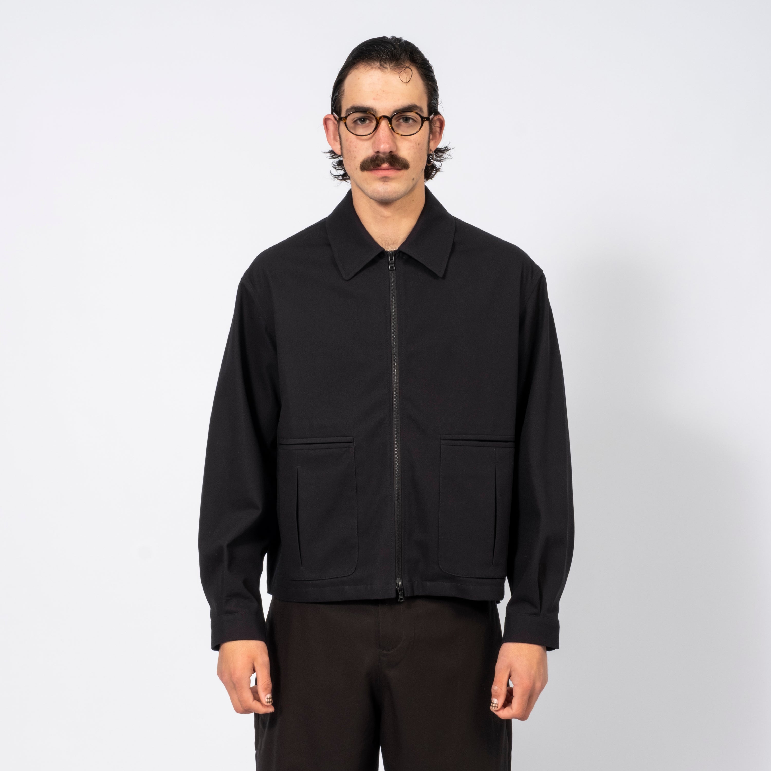 [SAGE NATION] INDEX JACKET _ DARK NAVY