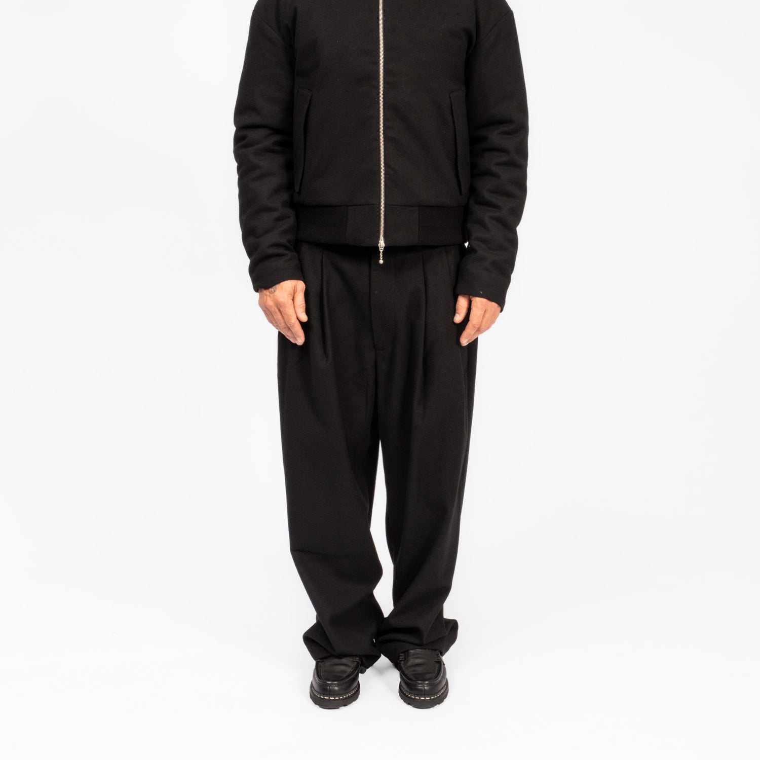 [MERELY MADE] INFORMAL PANTS _ INK BLACK