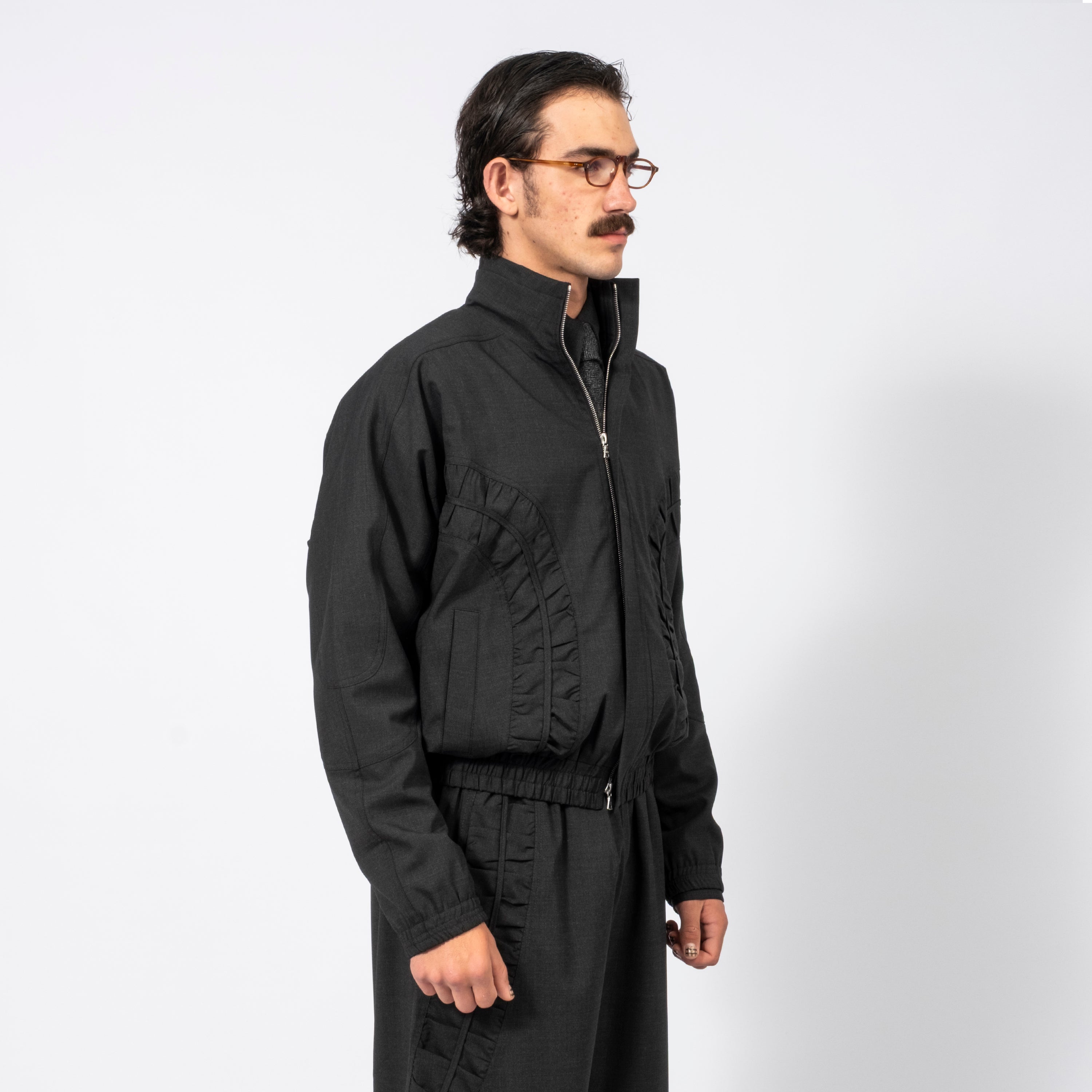 SAGE NATION] FOSSIL JACKET _ CHARCOAL