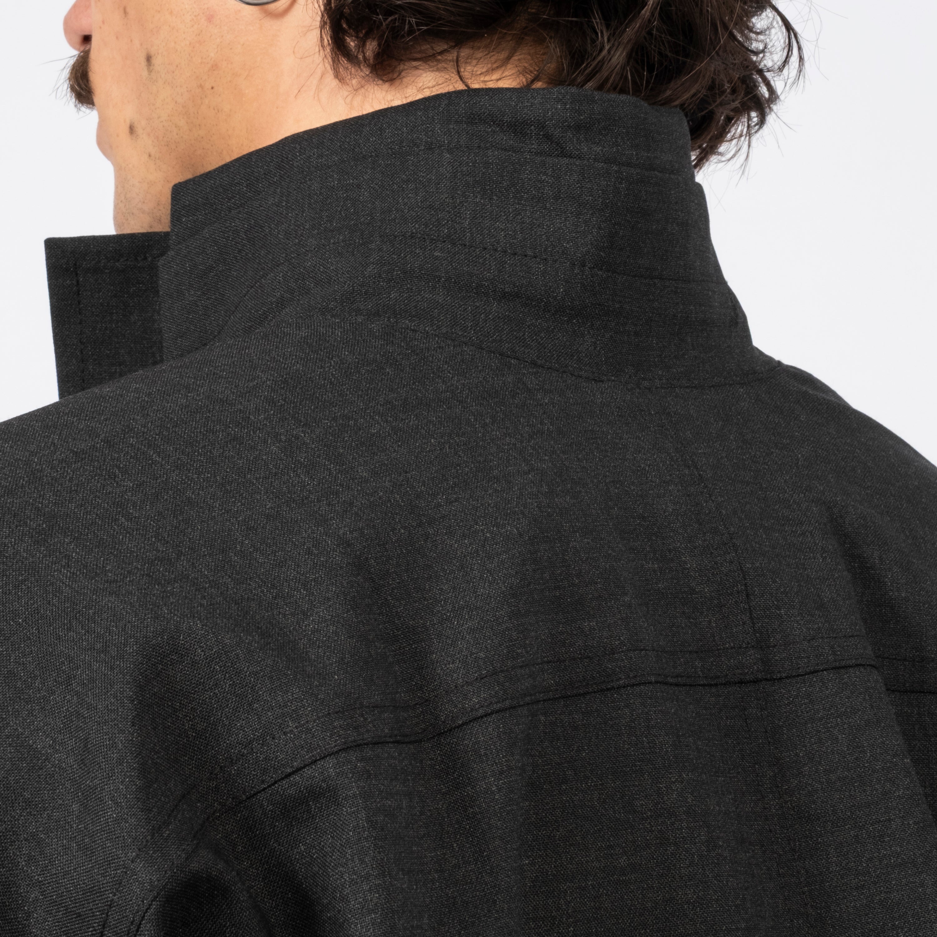 SAGE NATION] FOSSIL JACKET _ CHARCOAL