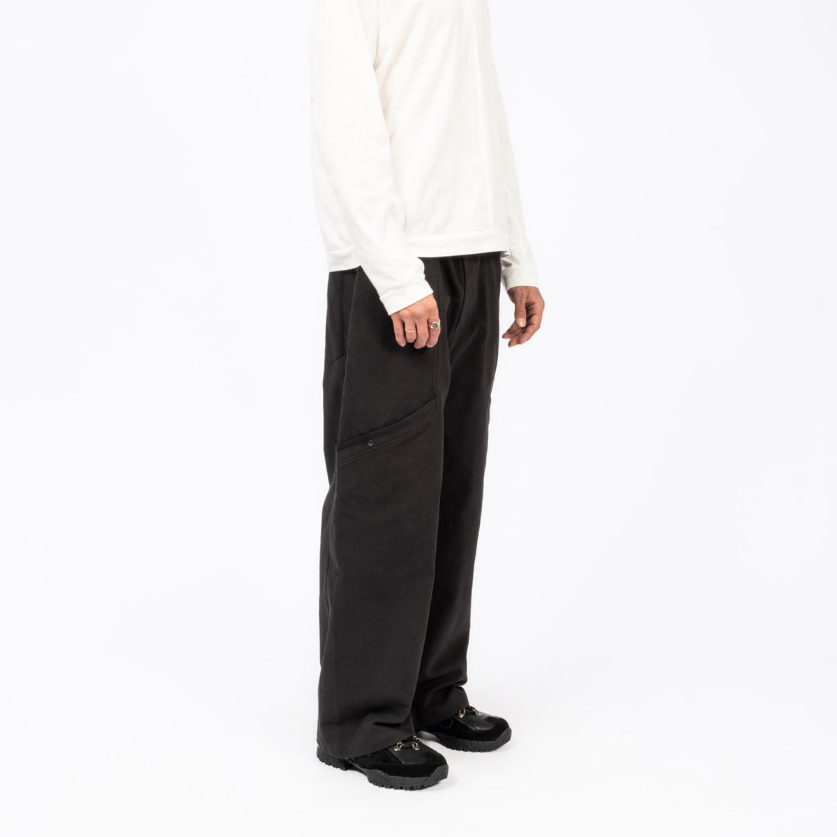 [HATCHINGROOM] SEQUENCE PANTS _ BLACK