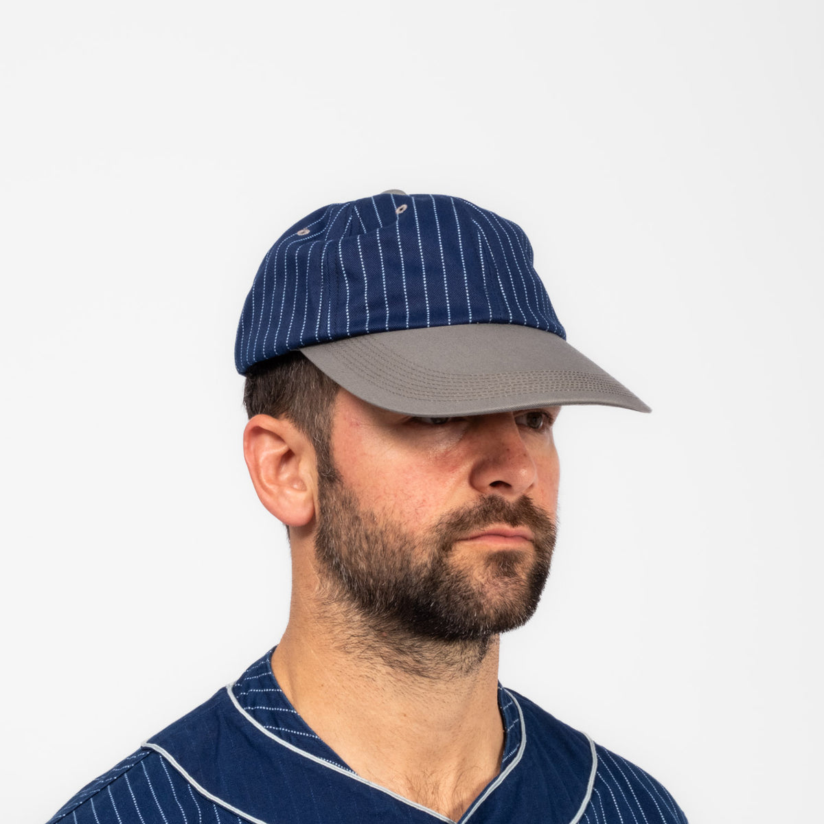 [NIGEL CABOURN] BASEBALL CAP COTTON TWILL _ INDIGO