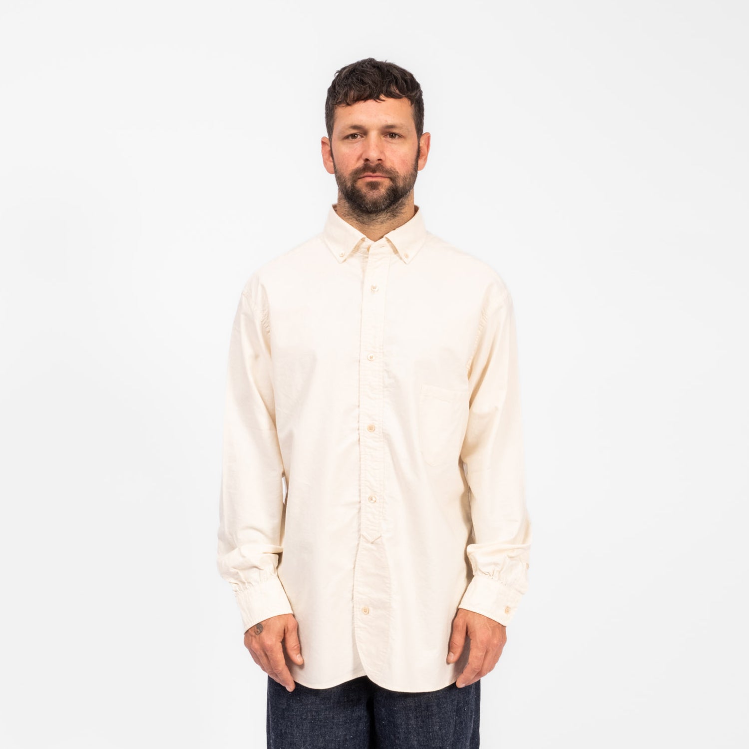 [NIGEL CABOURN] BRITISH OFFICERS SH TYPE2 OX _ IVORY