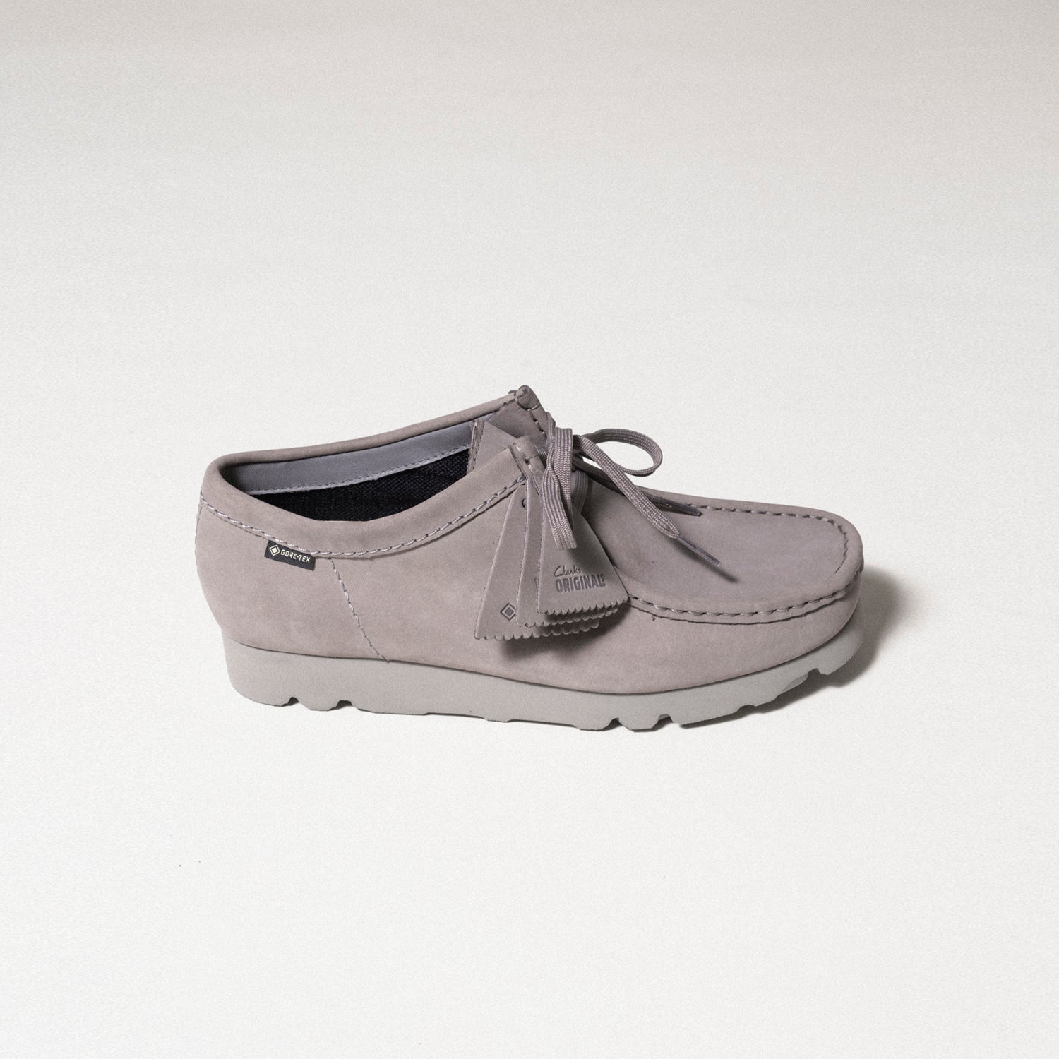 [CLARKS ORIGINALS] WALLABEE LOAFER GORE-TEX _ GREY NUBUCK