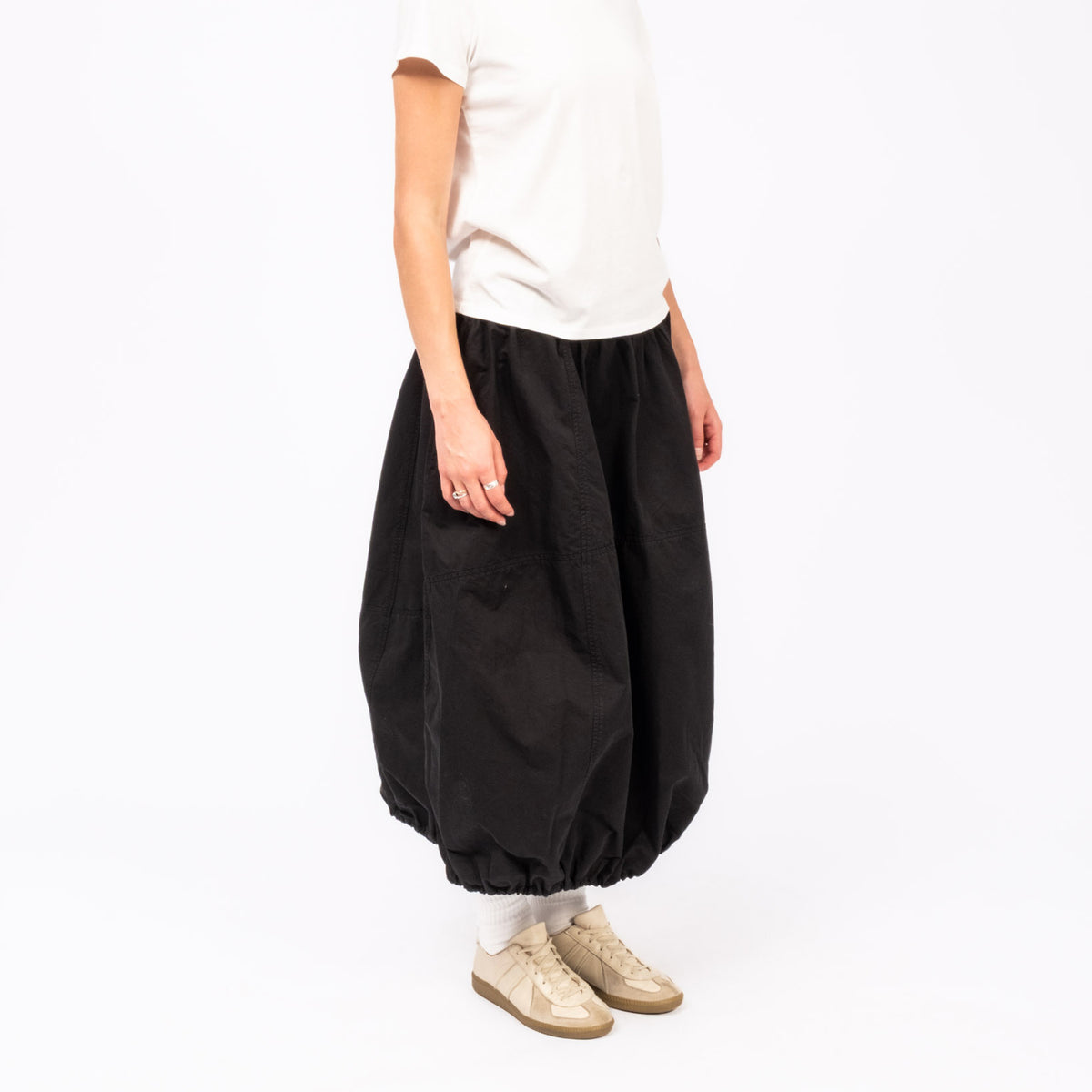 [YMC] PARACHUTE SKIRT _ BLACK
