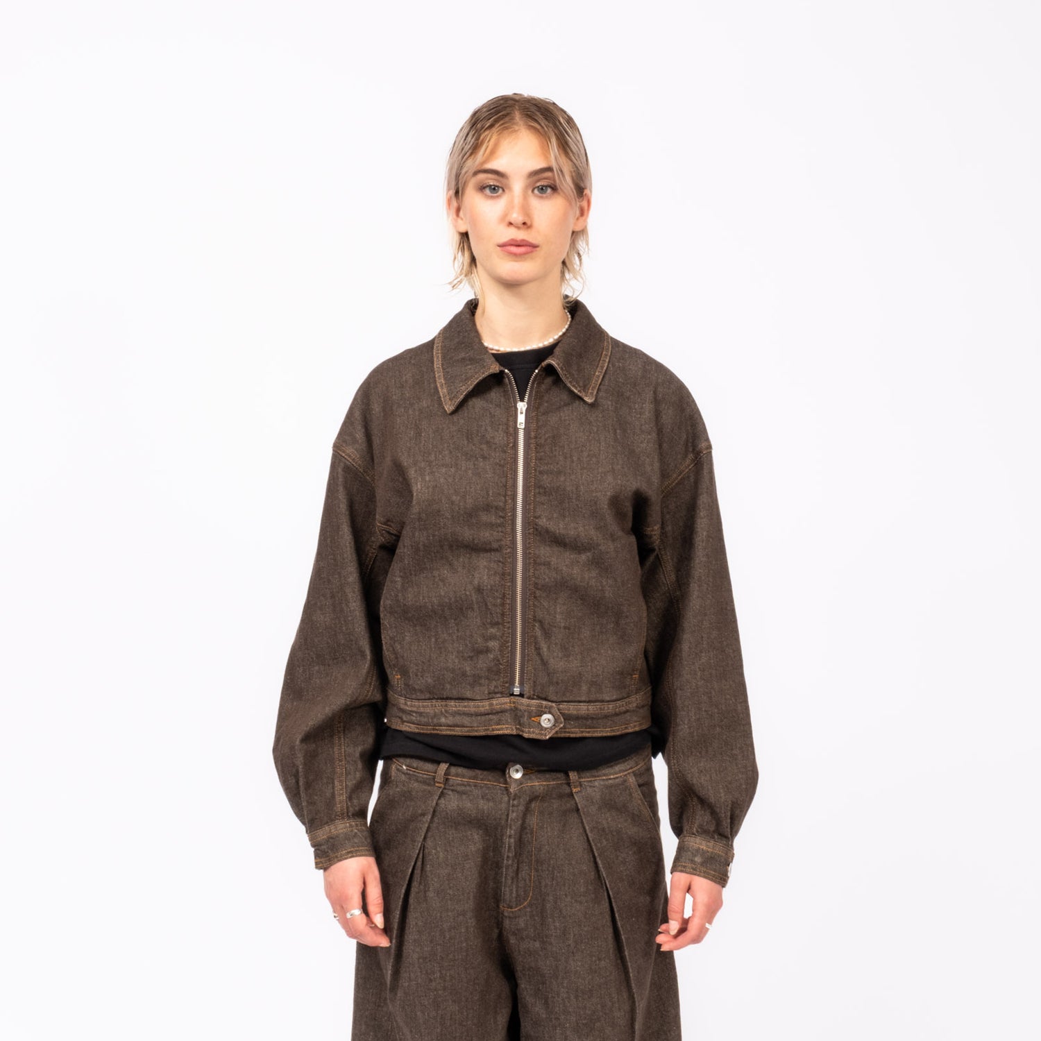 [YMC] SPENCER JACKET _ BROWN