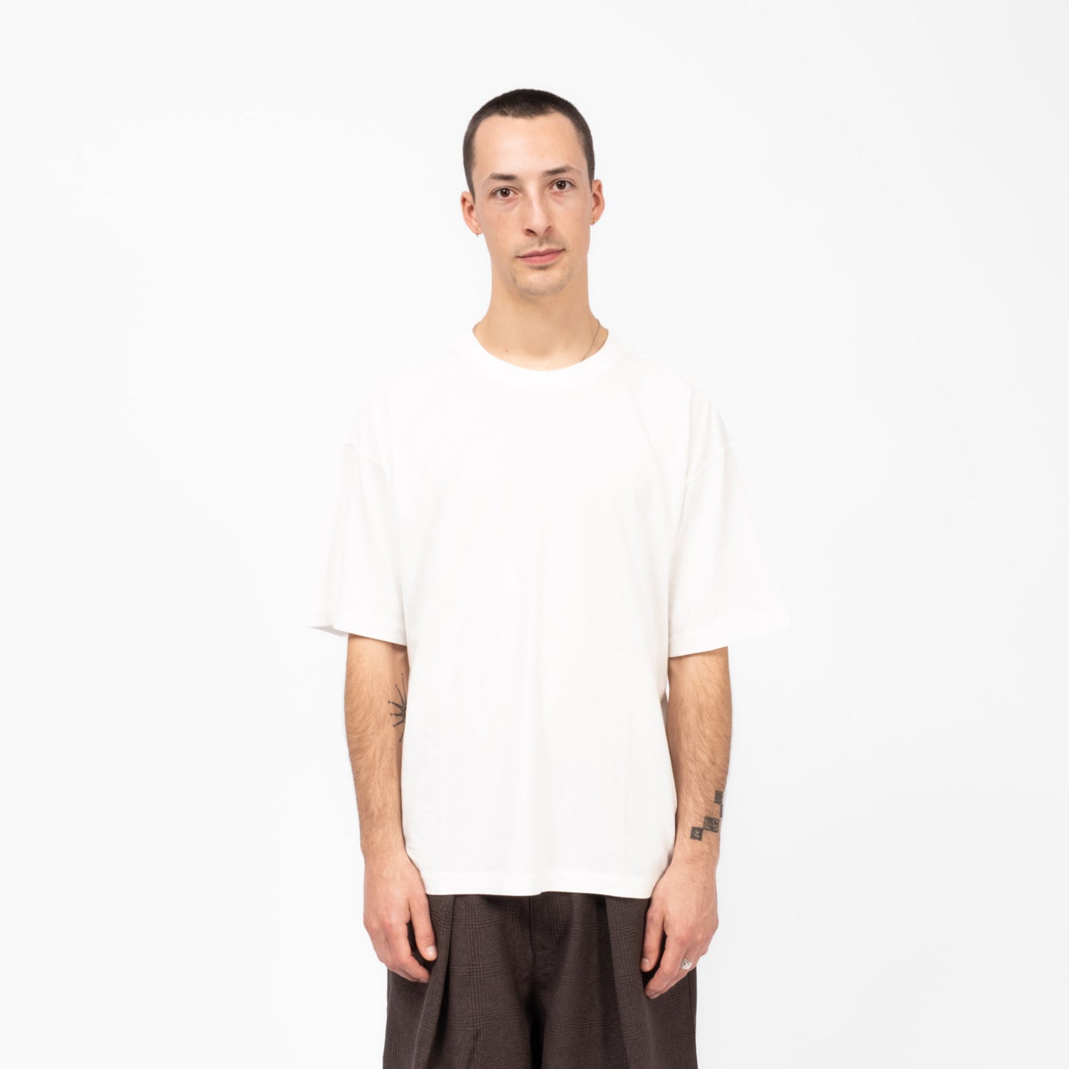 [YMC] TRIPLE T SHIRT _ WHITE