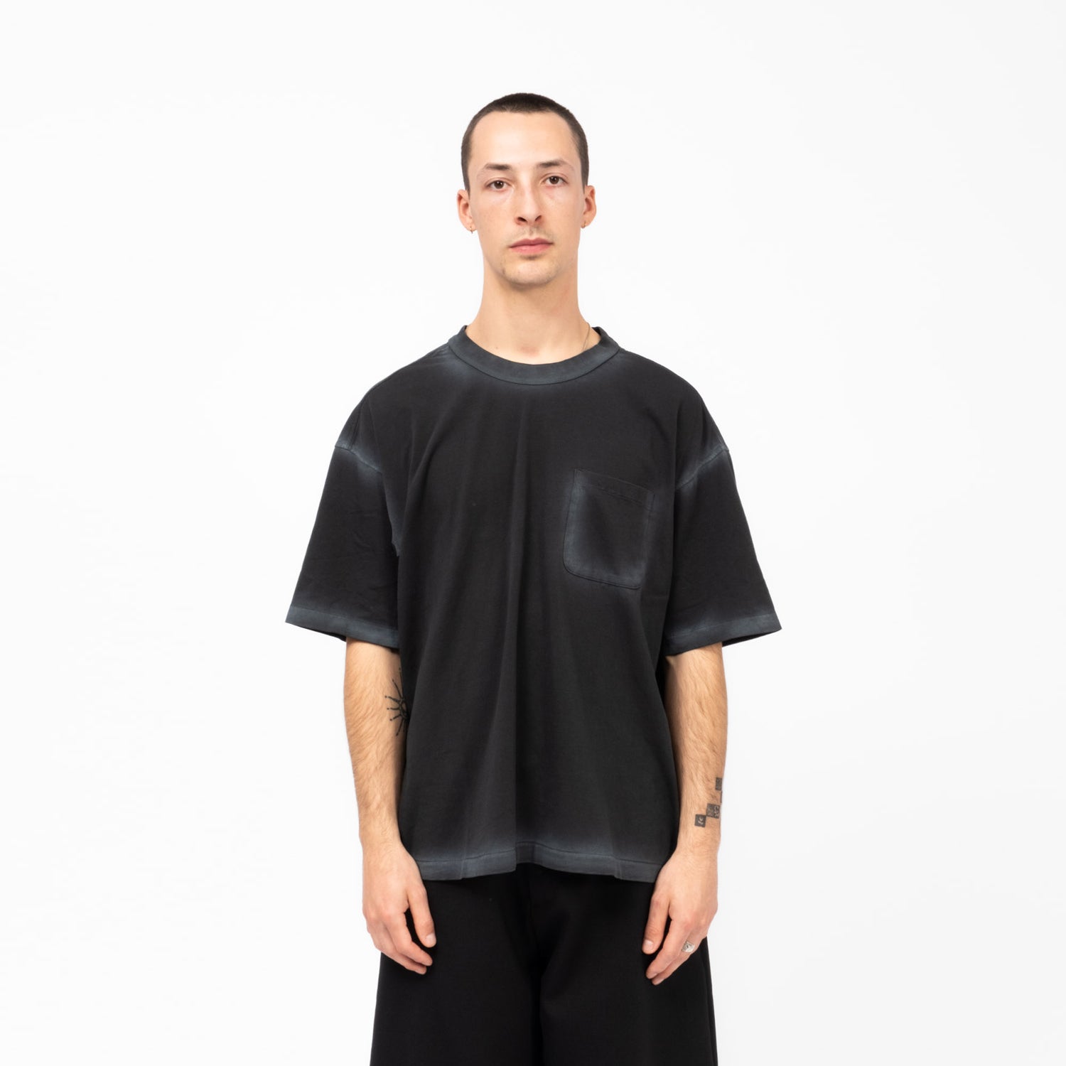 [YMC] TRIPLE POCKET T-SHIRT _ BLACK