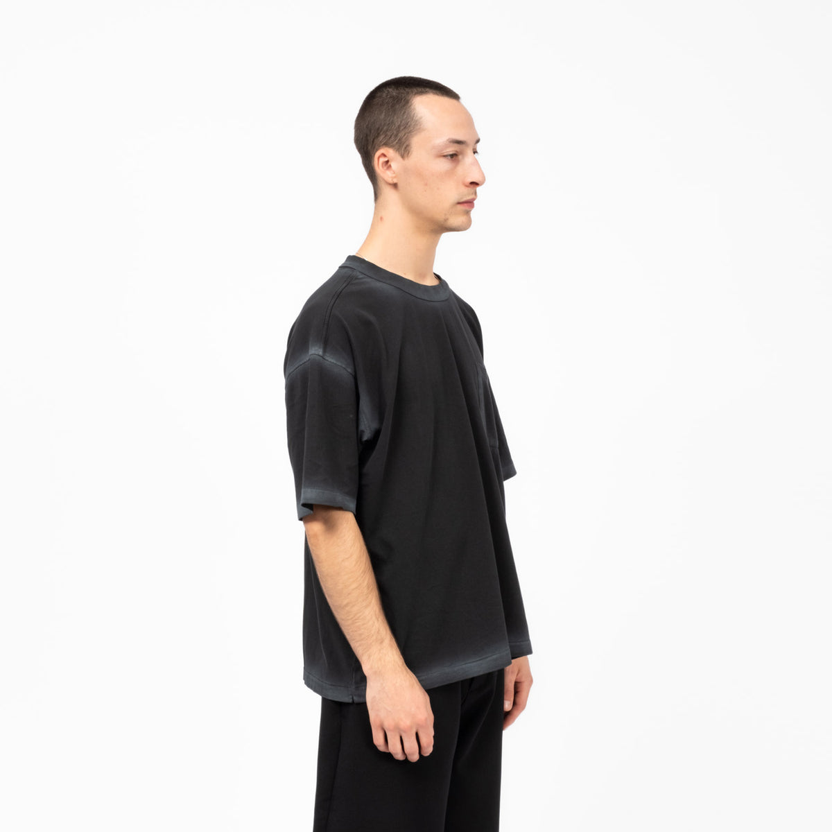 [YMC] TRIPLE POCKET T-SHIRT _ BLACK