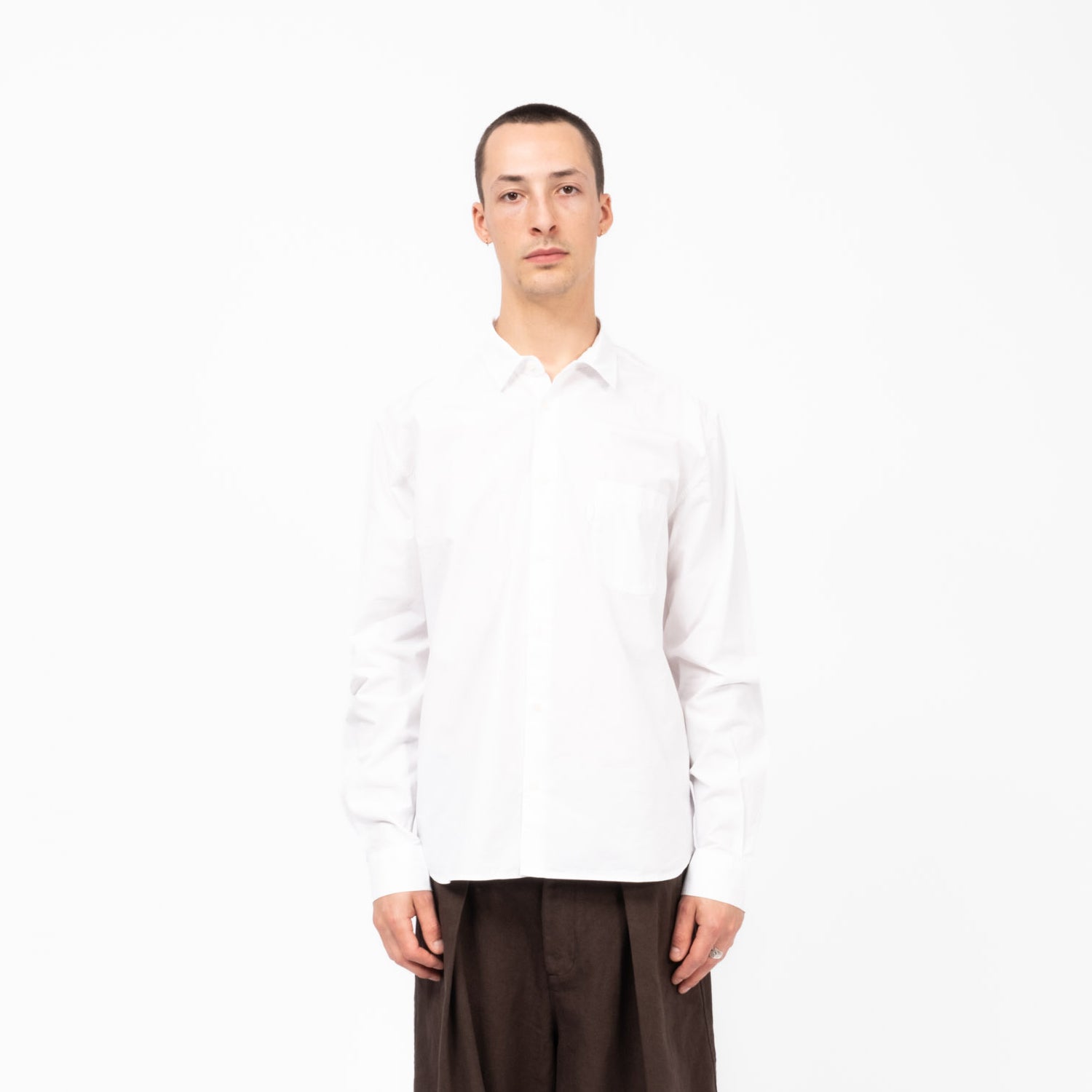 [YMC] CURTIS SHIRT _ WHITE