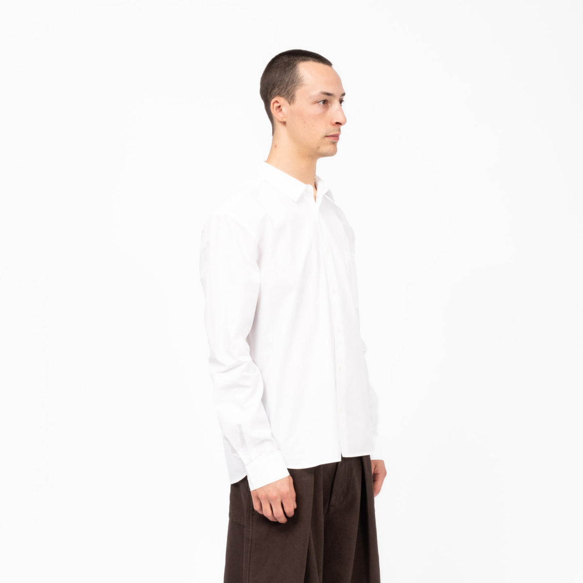 [YMC] CURTIS SHIRT _ WHITE