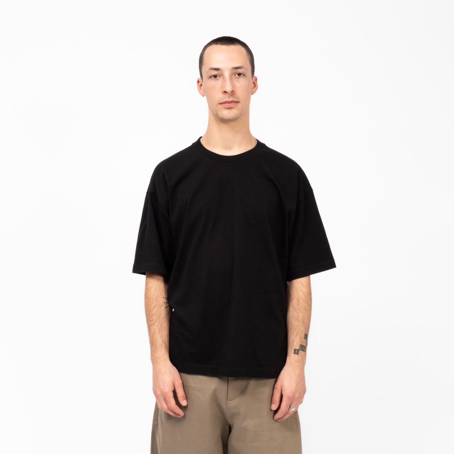 [YMC] TRIPLE T SHIRT _ BLACK
