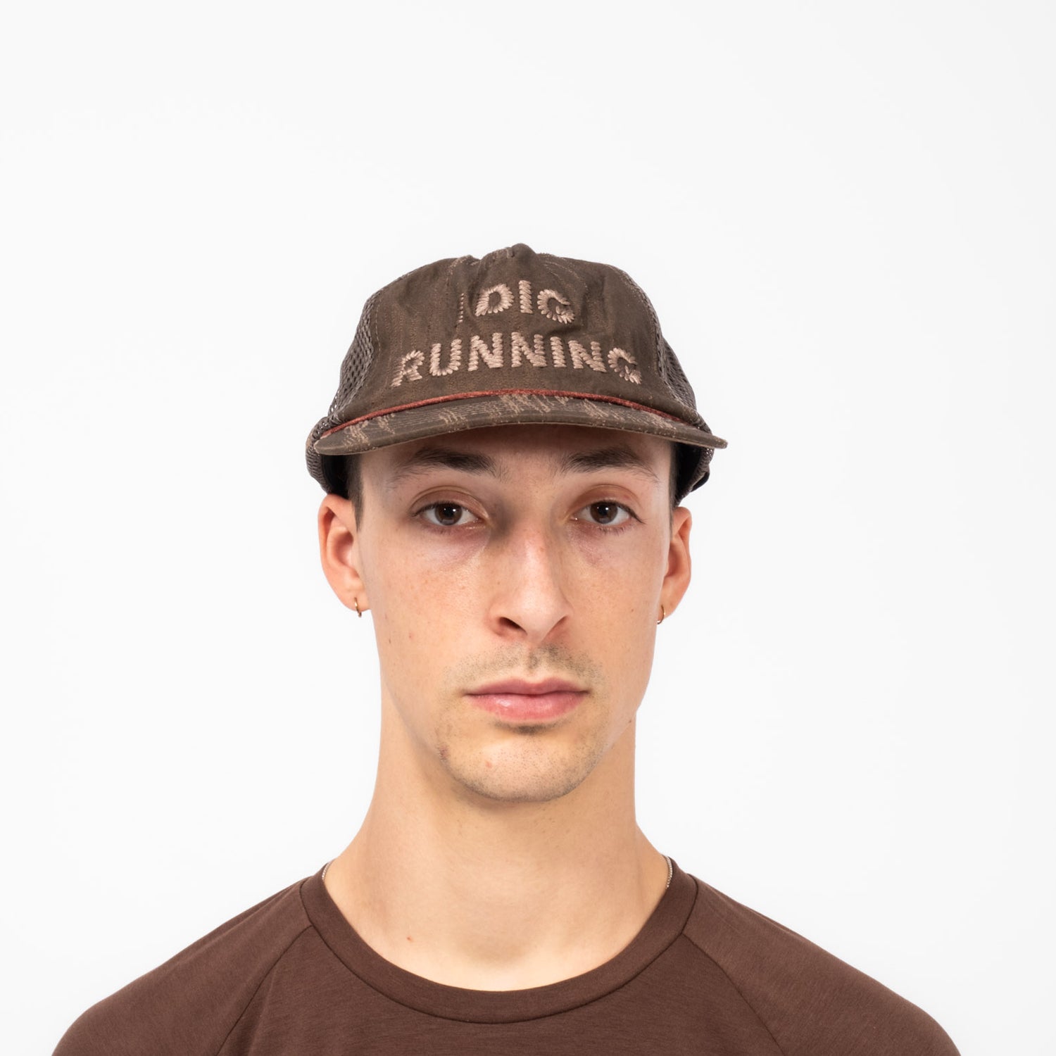 [ALEX ZONO x XLIM] TRUCKER HAT _ BROWN