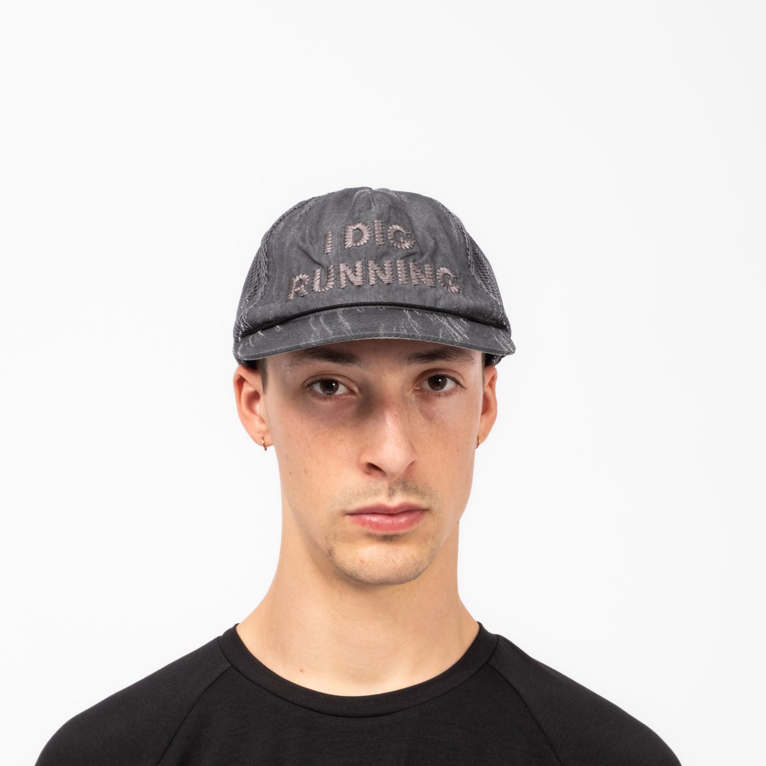 [ALEX ZONO x XLIM] TRUCKER HAT _ CHARCOAL GREY